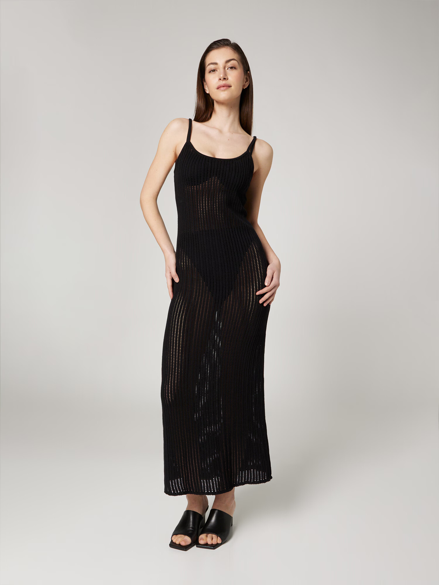 LENI KLUM x ABOUT YOU Rochie de vară 'Leila' negru - Pled.ro