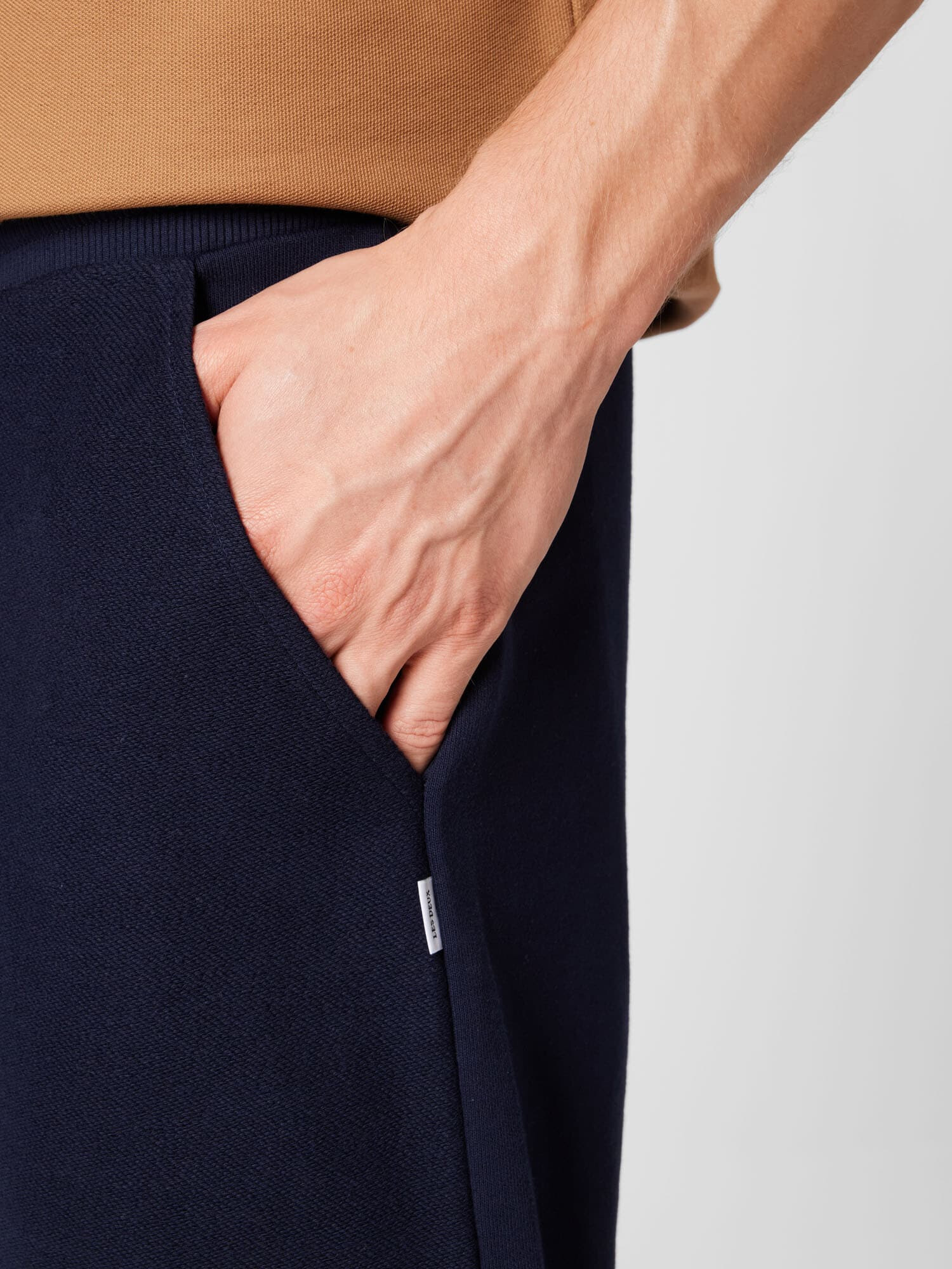 Les Deux Pantaloni 'Reverse' bleumarin - Pled.ro