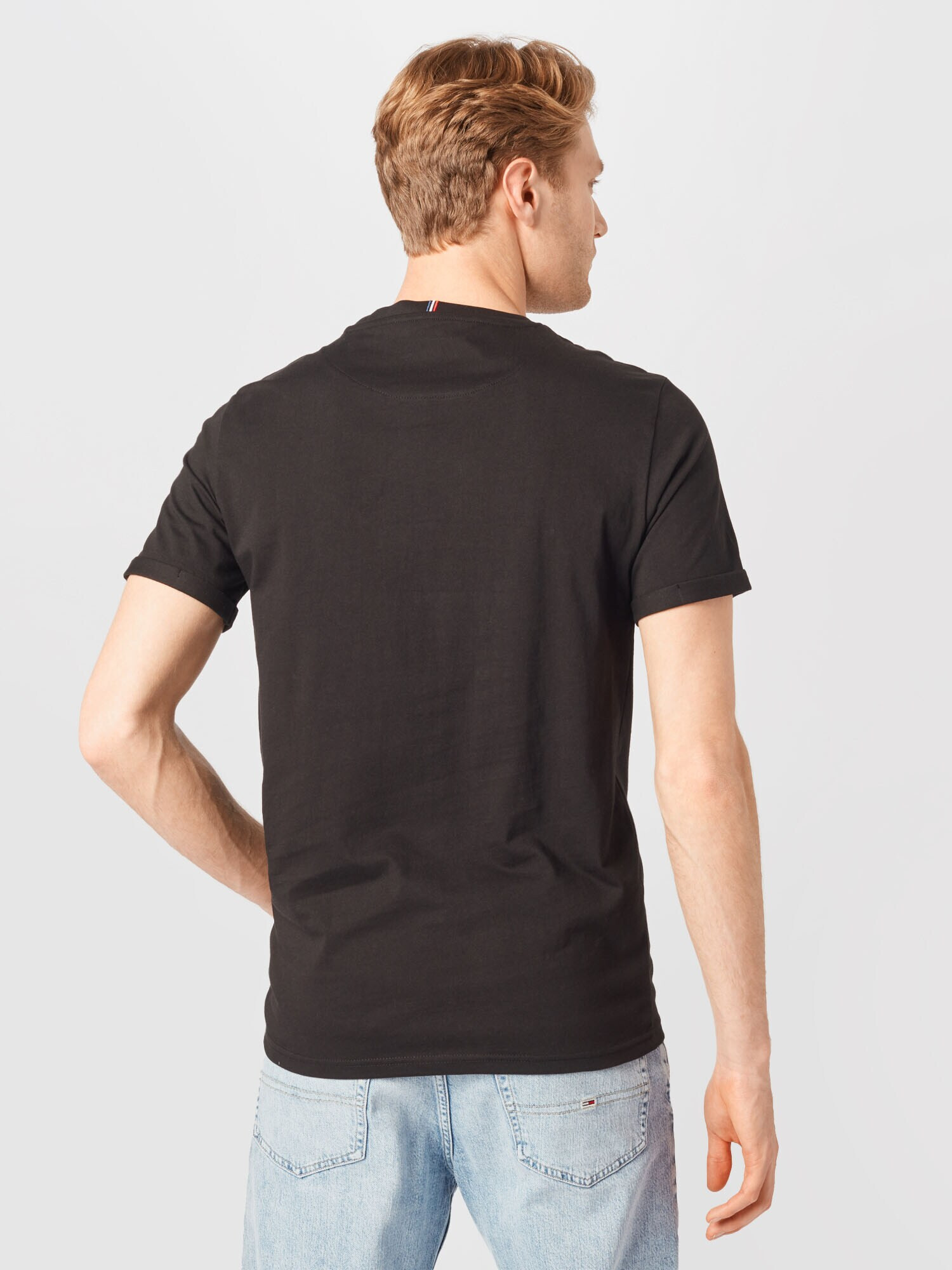 Les Deux Tricou 'Nørregaard' portocaliu / negru - Pled.ro