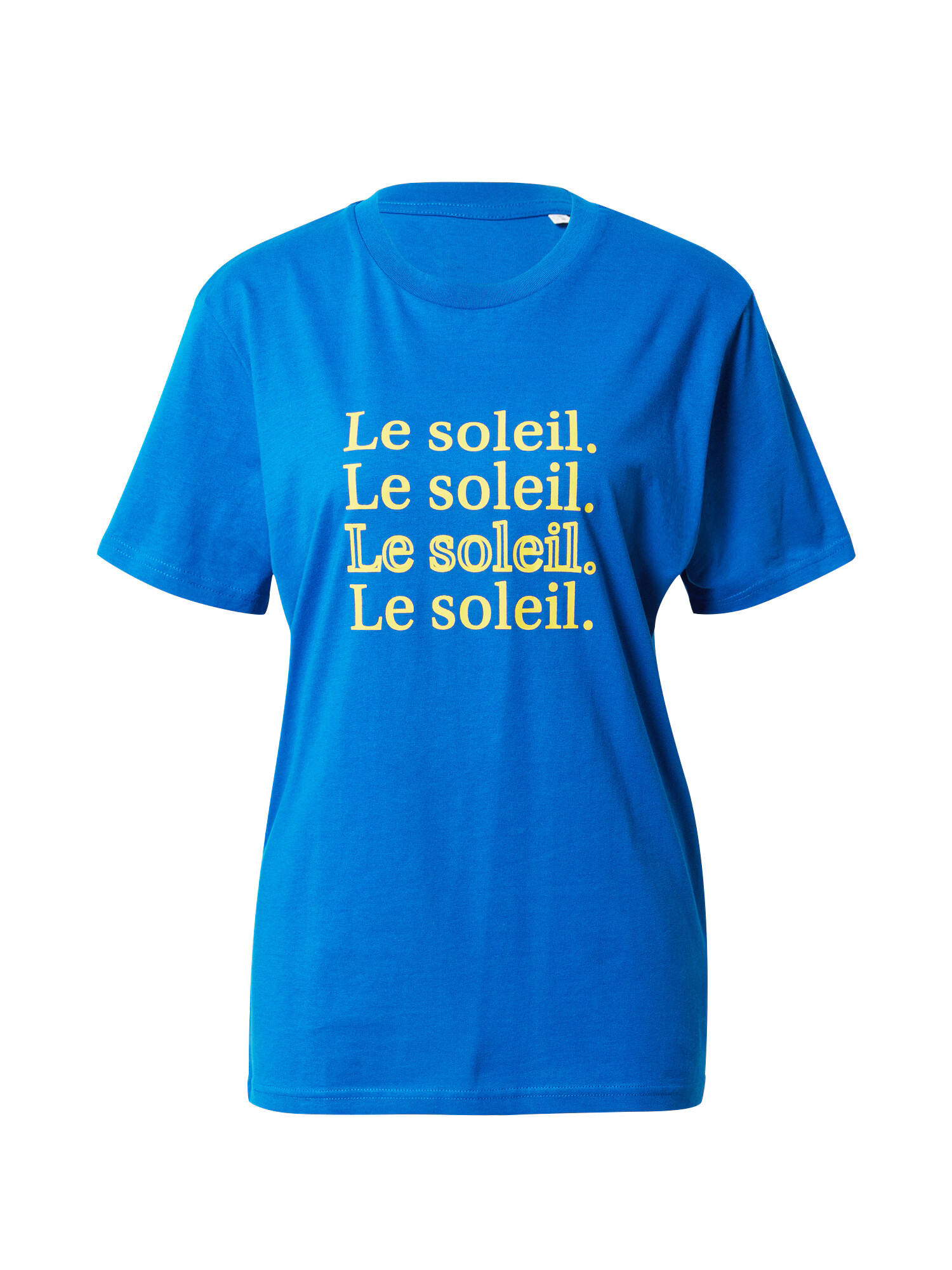 Les Petits Basics Tricou 'Le soleil' albastru / galben - Pled.ro