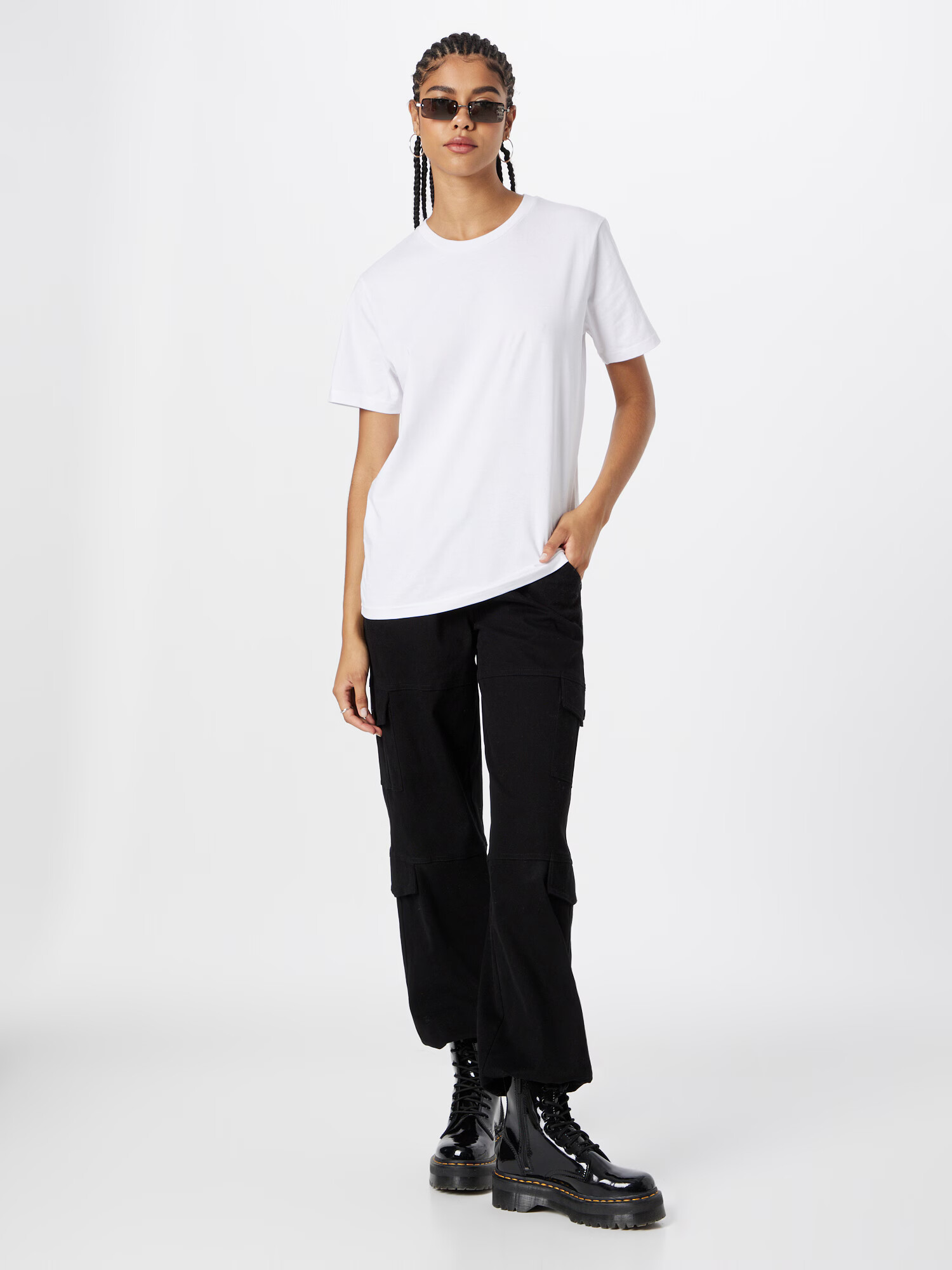 Les Petits Basics Tricou 'Les Alpes' negru / alb - Pled.ro