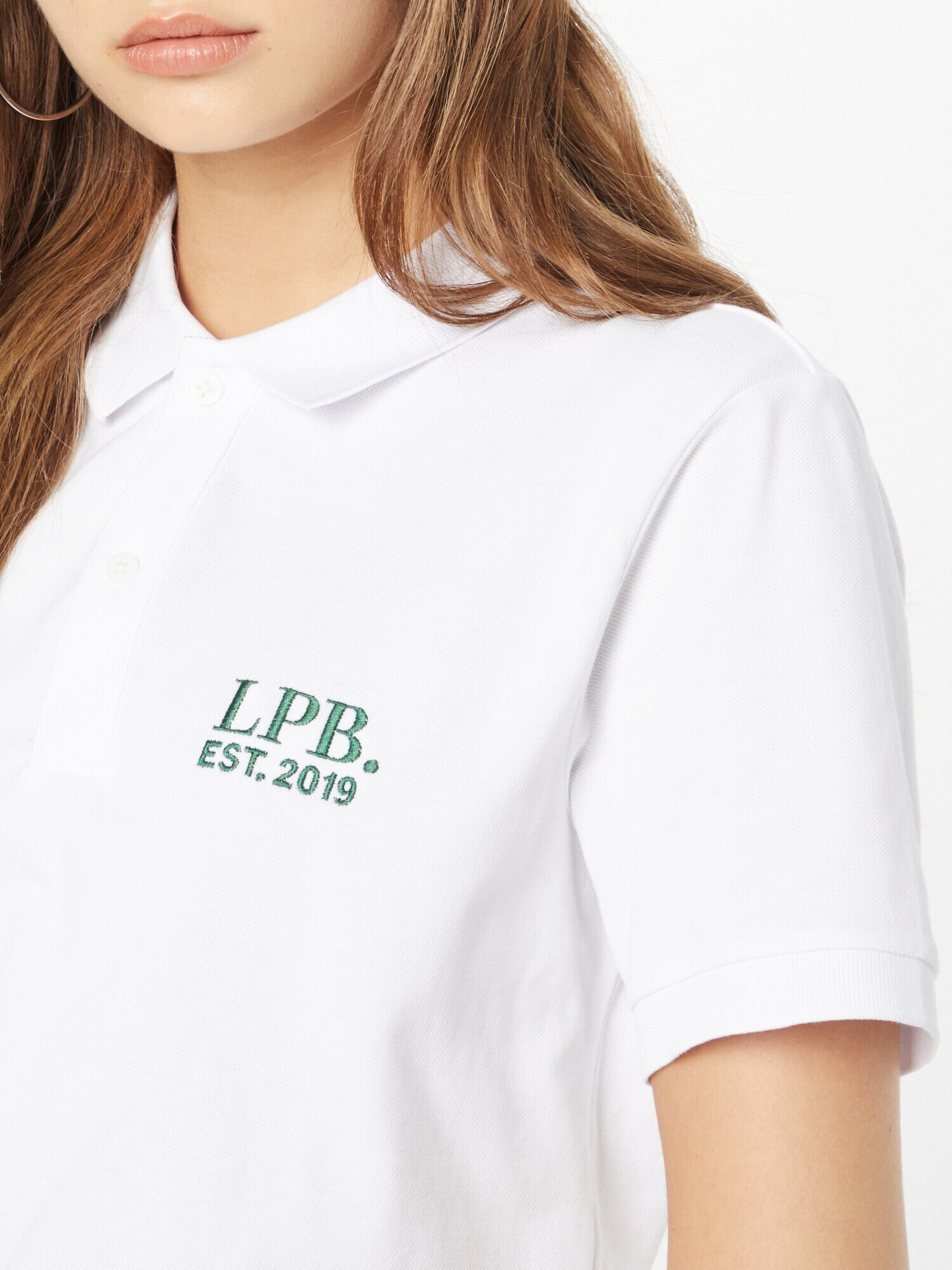 Les Petits Basics Tricou verde închis / alb murdar - Pled.ro