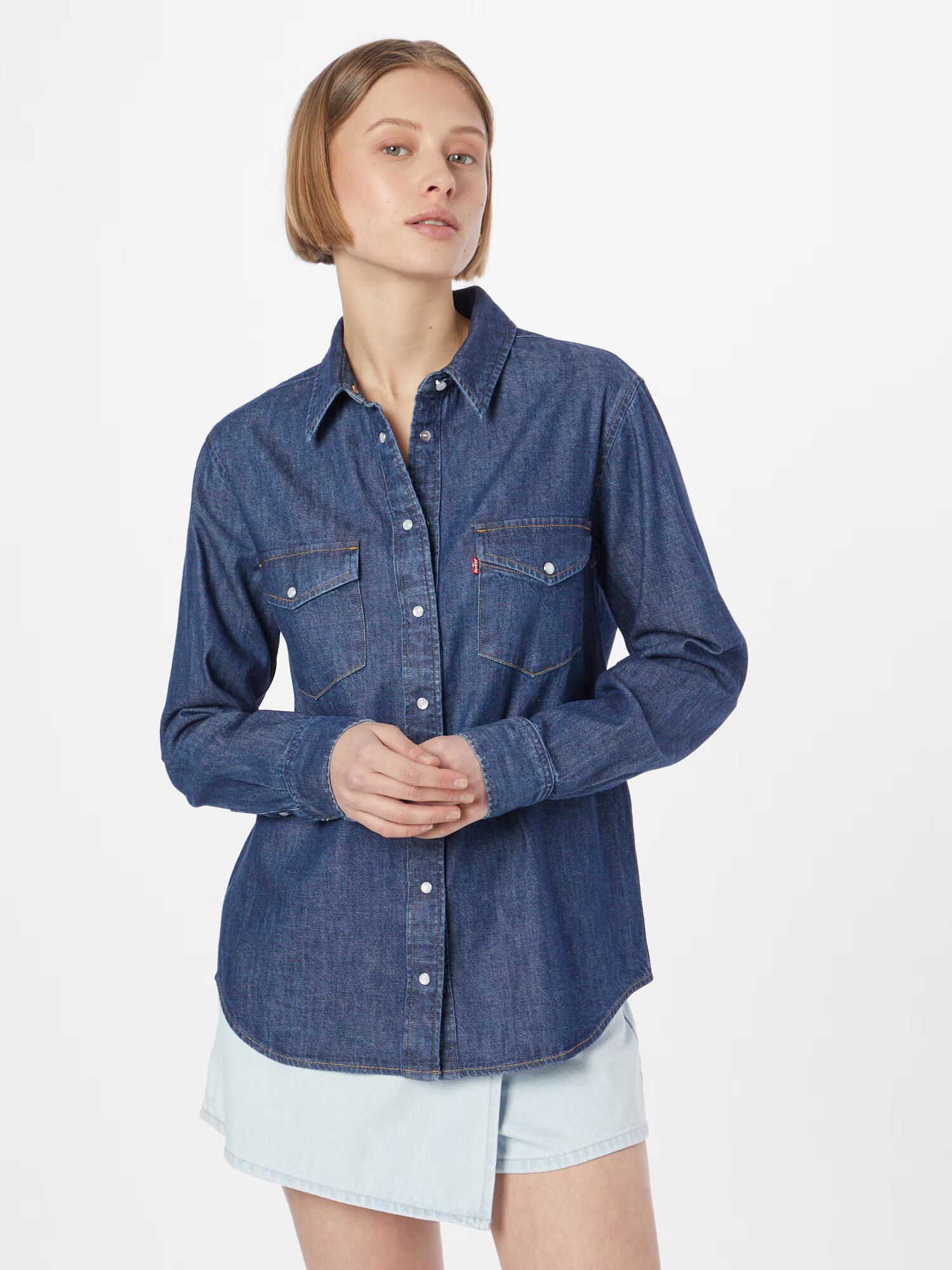 LEVI'S Bluză 'ESSENTIAL' albastru denim - Pled.ro