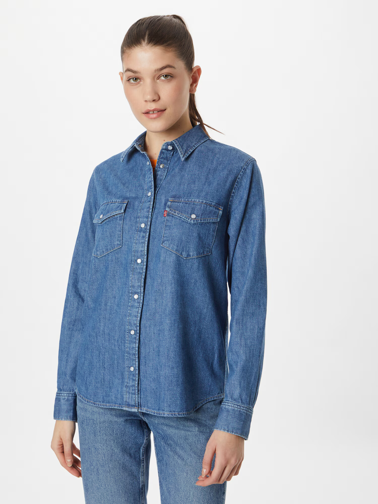 LEVI'S ® Bluză 'ESSENTIAL' albastru denim - Pled.ro