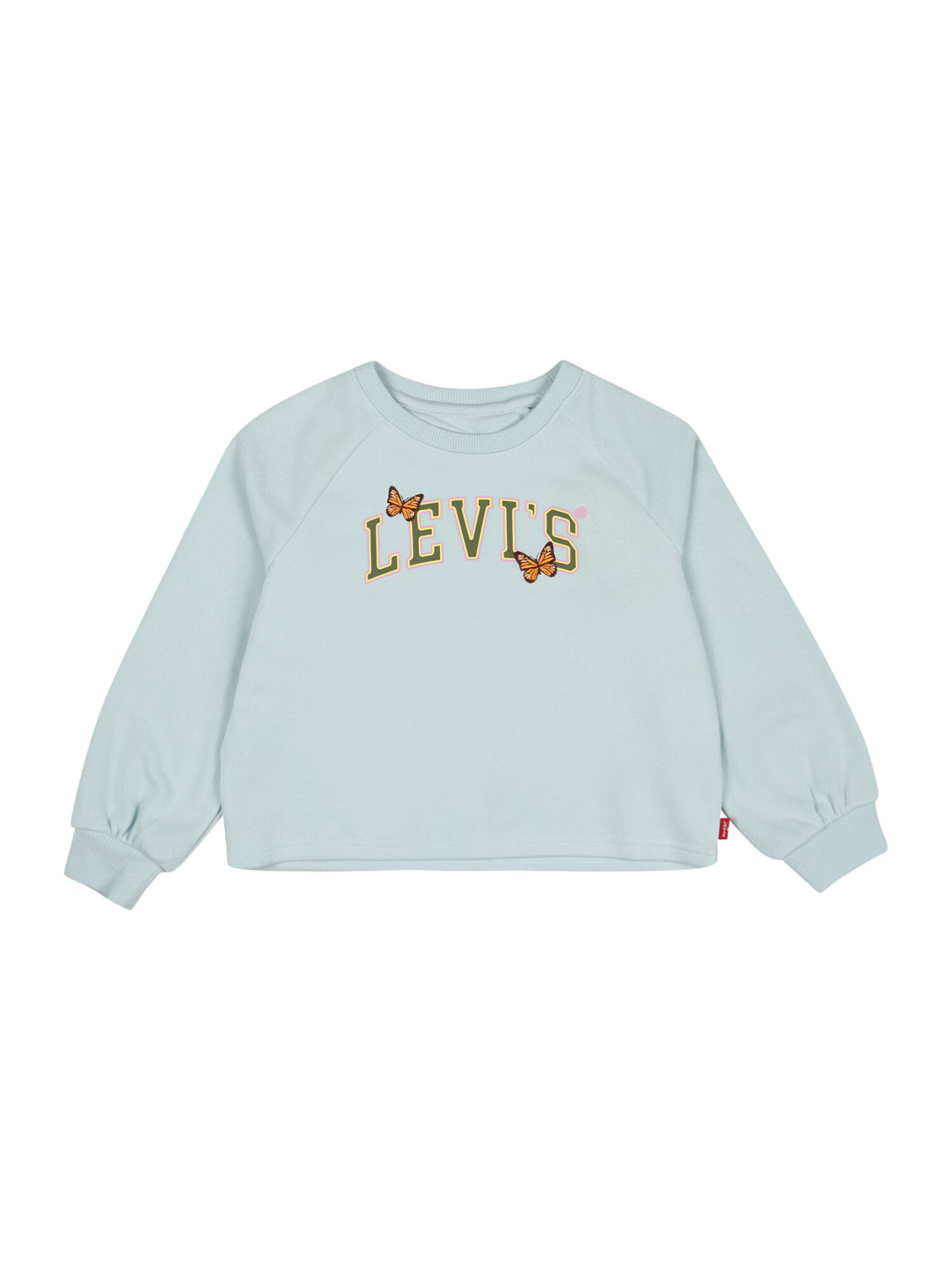 LEVI'S Bluză de molton 'AGLAN' albastru deschis / galben / verde / roz - Pled.ro