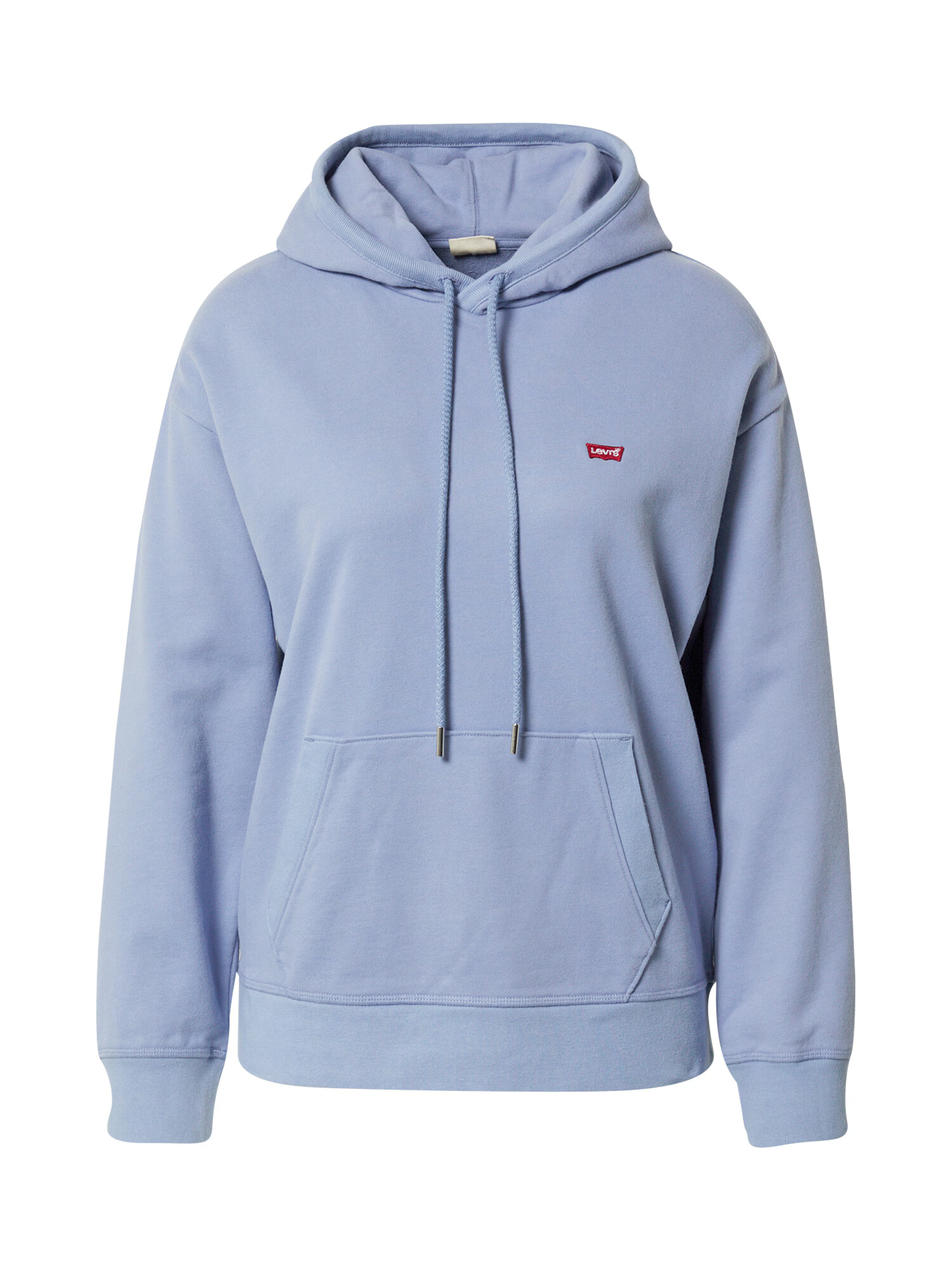 LEVI'S Bluză de molton 'STANDARD HOODIE BLUES' albastru deschis / roșu / alb - Pled.ro