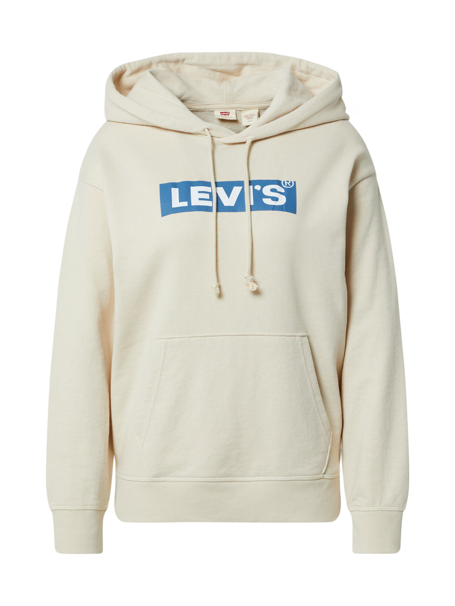 LEVI'S Bluză de molton bej / albastru / alb - Pled.ro