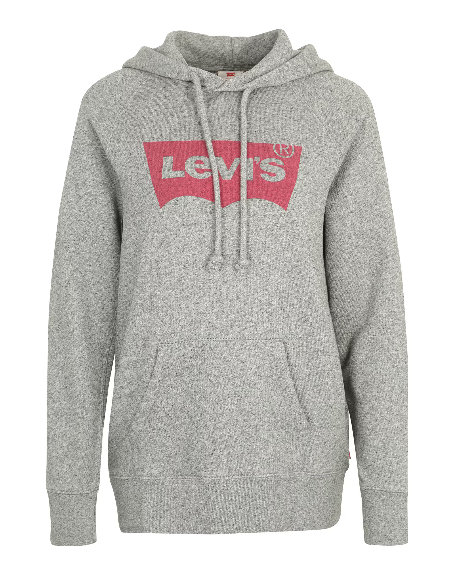 LEVI'S Bluză de molton gri amestecat / roșu pastel - Pled.ro