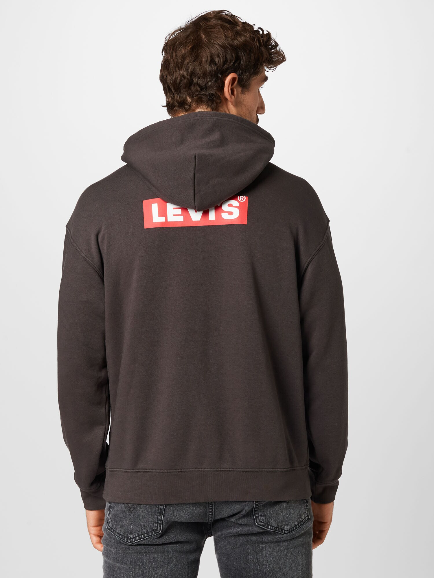 LEVI'S Bluză de molton roșu deschis / negru / alb - Pled.ro