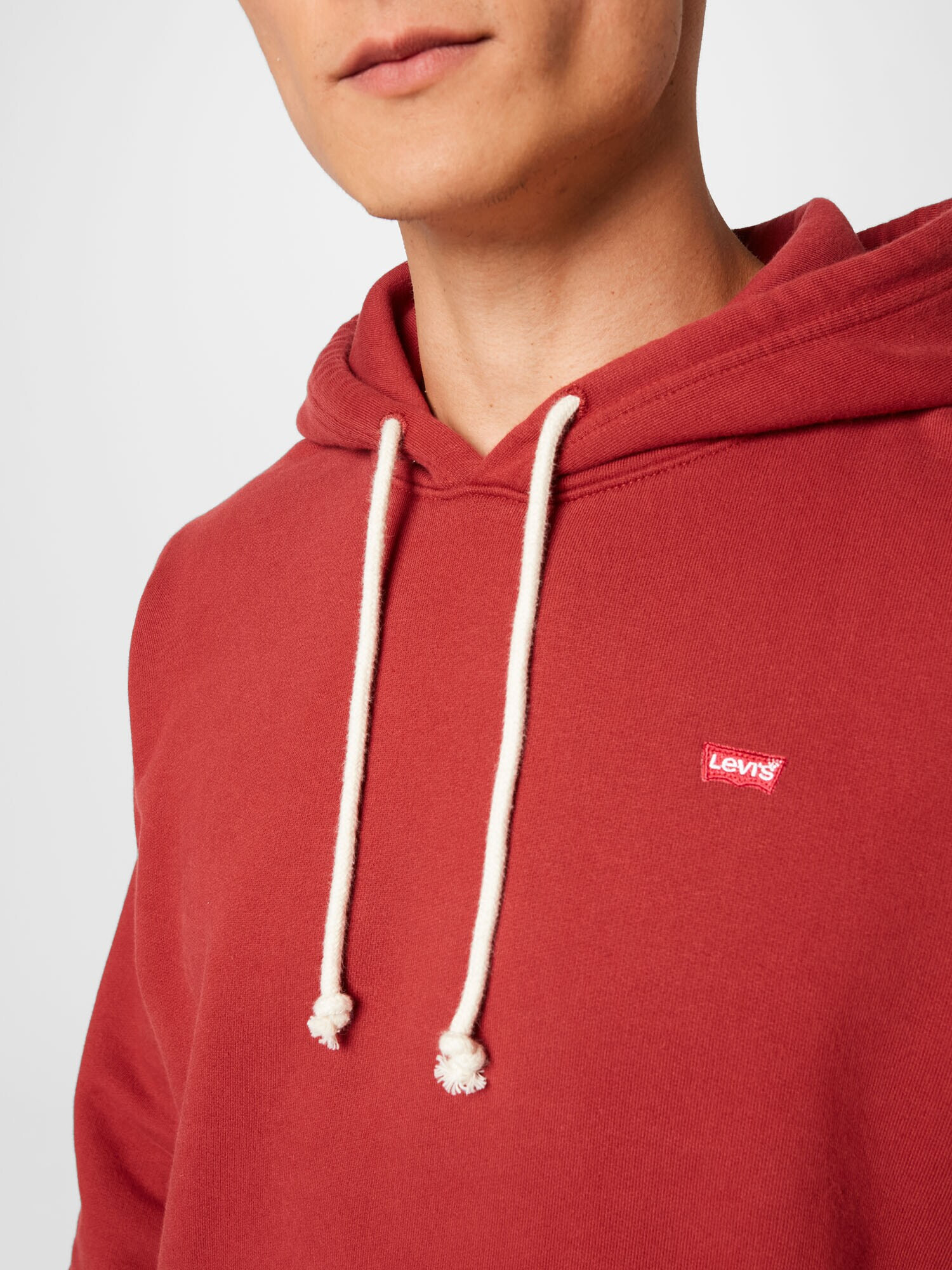 LEVI'S Bluză de molton 'NEW ORIGINAL HOODIE REDS' roşu închis - Pled.ro