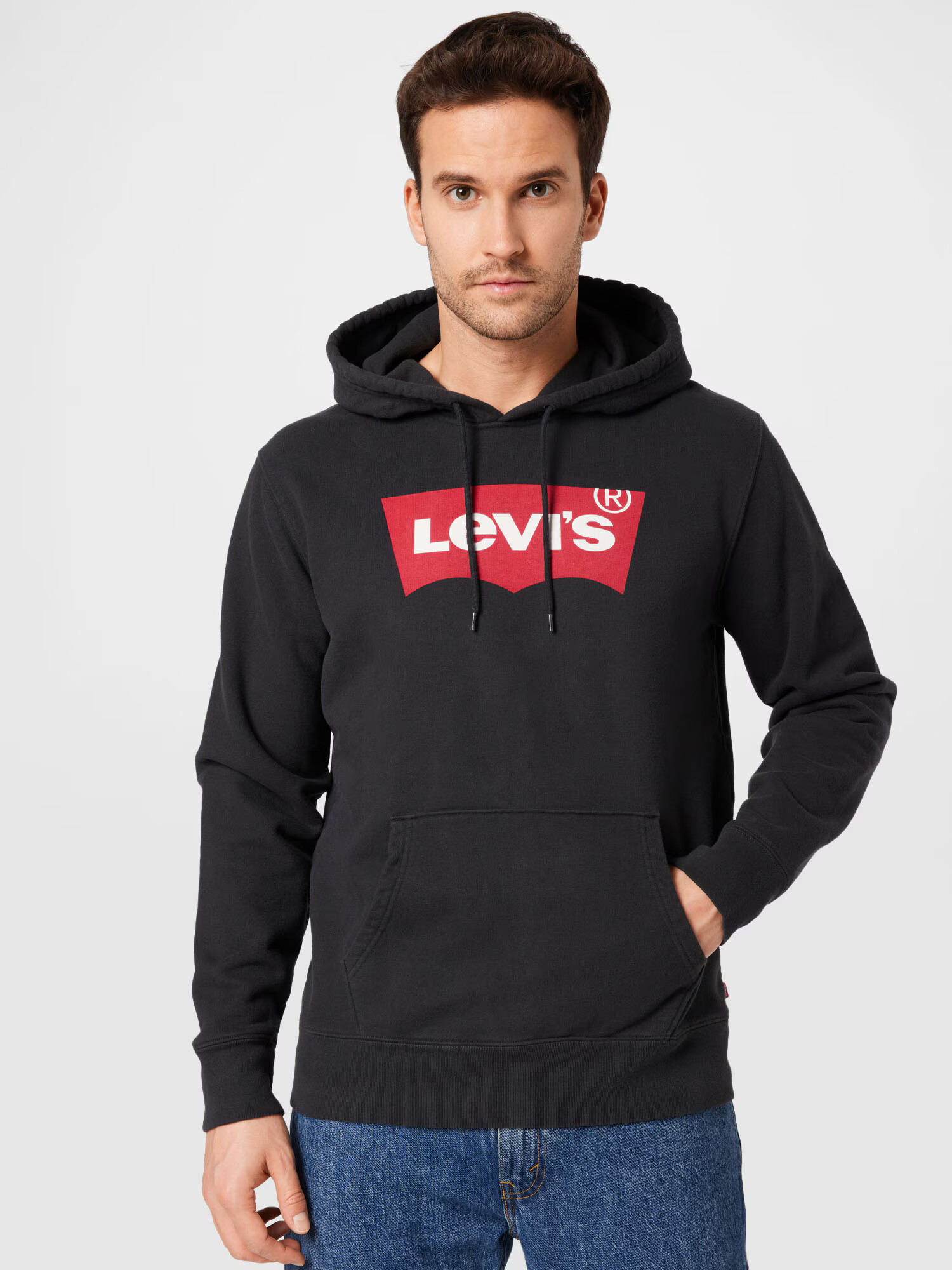 LEVI'S ® Bluză de molton roșu / negru / alb - Pled.ro