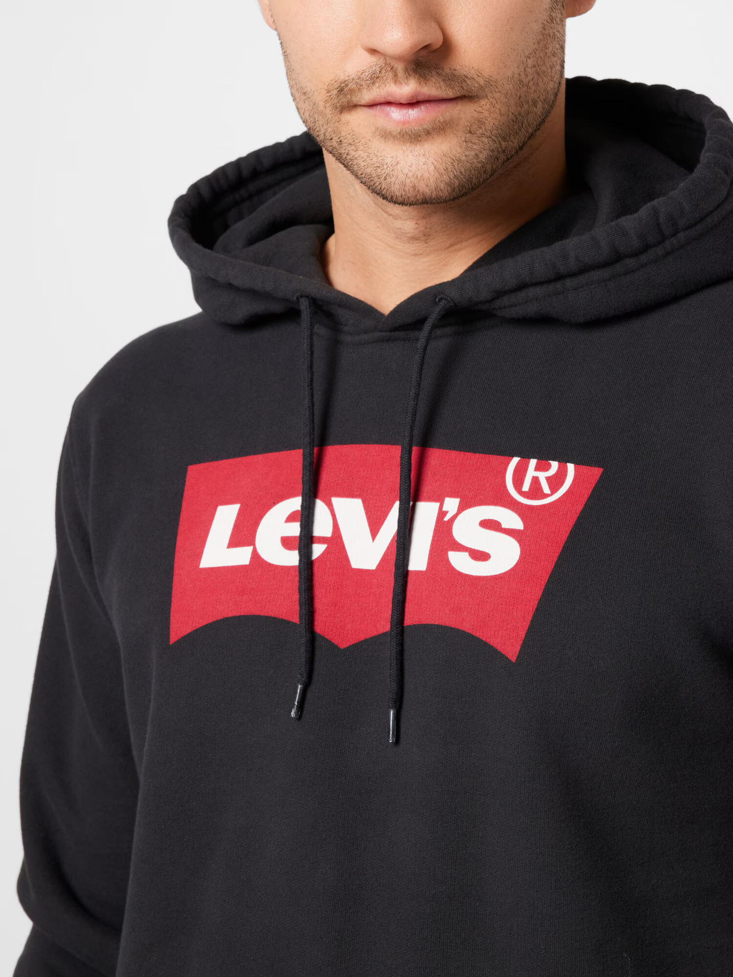 LEVI'S ® Bluză de molton roșu / negru / alb - Pled.ro