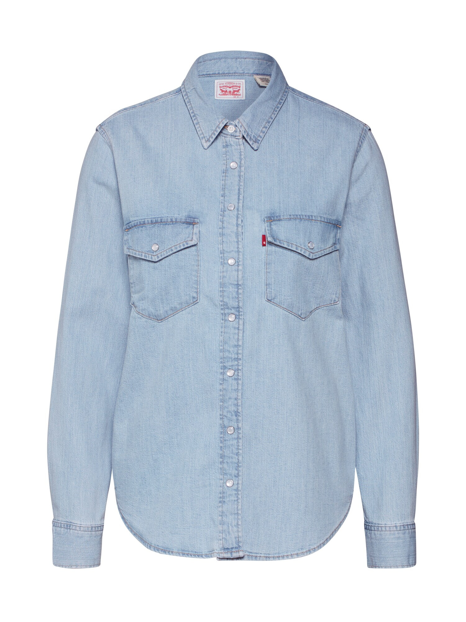 LEVI'S ® Bluză 'Essential Western' albastru denim - Pled.ro