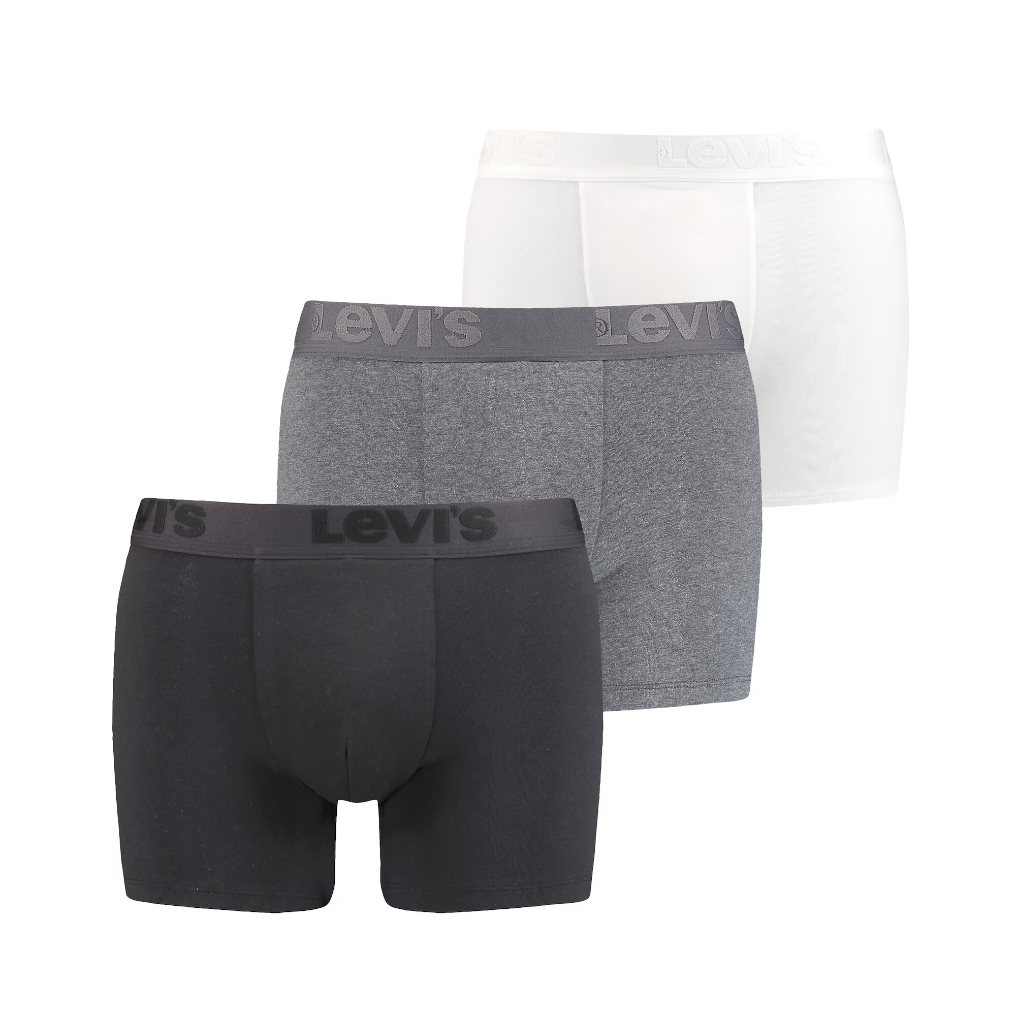 LEVI'S ® Boxeri gri amestecat / negru / alb - Pled.ro