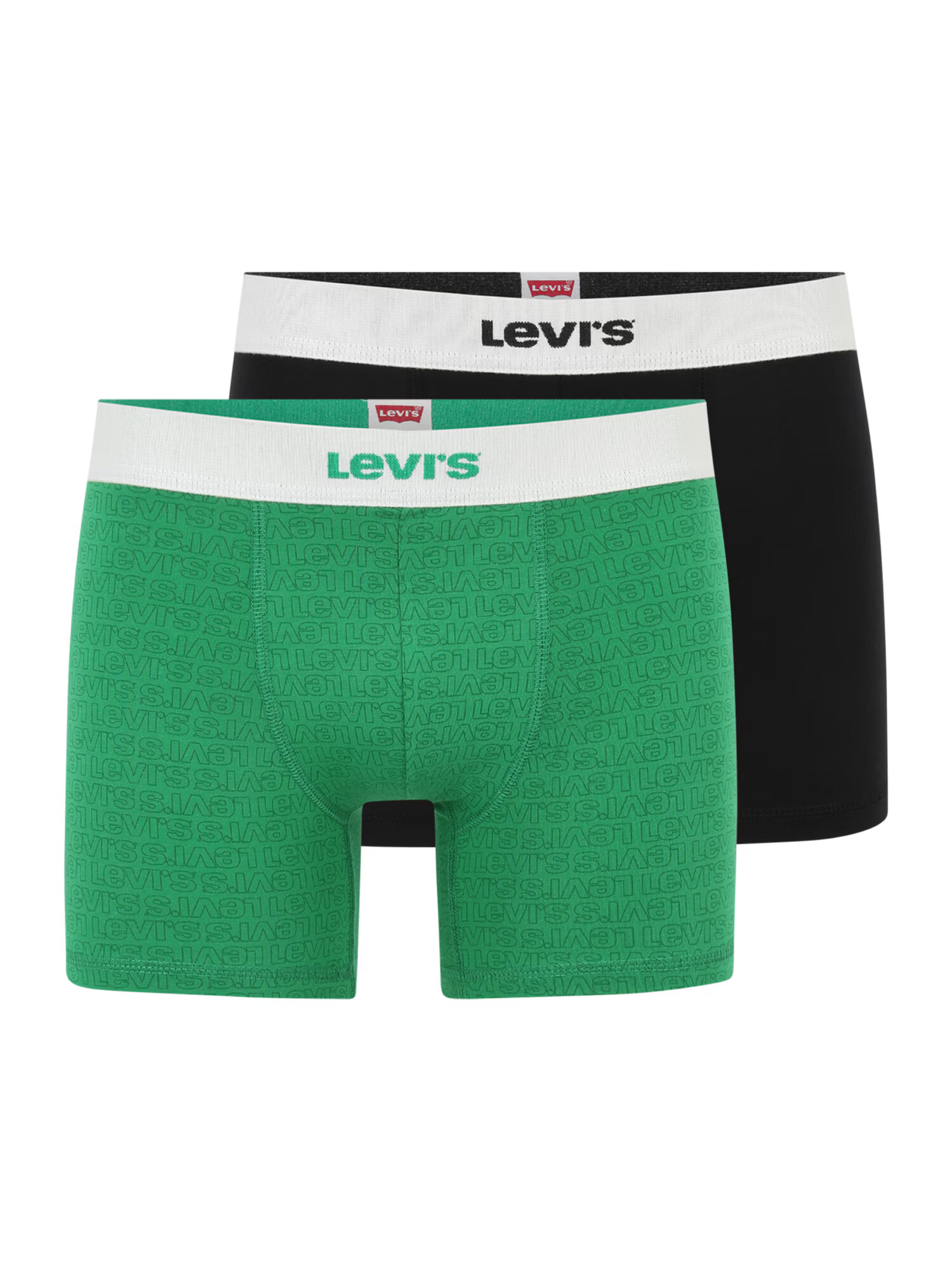 LEVI'S Boxeri verde / negru / alb - Pled.ro