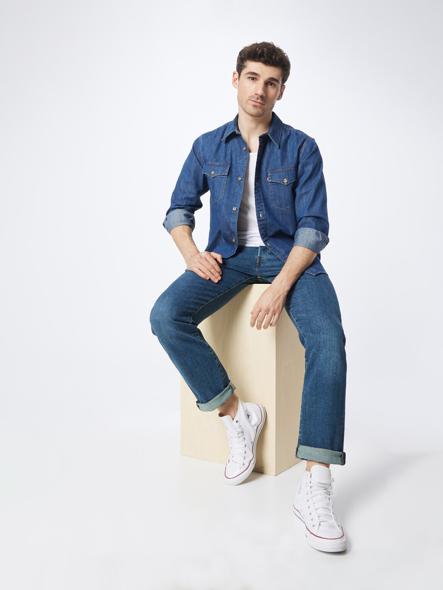 LEVI'S ® Cămașă albastru închis - Pled.ro