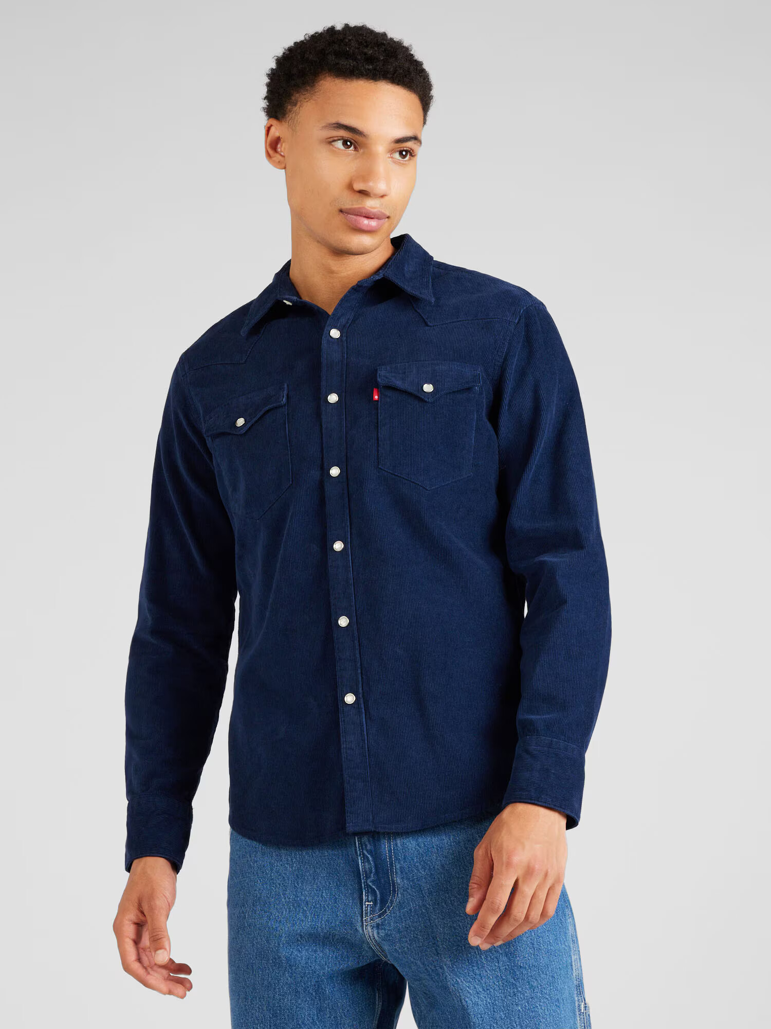 LEVI'S Cămașă 'BARSTOW' indigo - Pled.ro