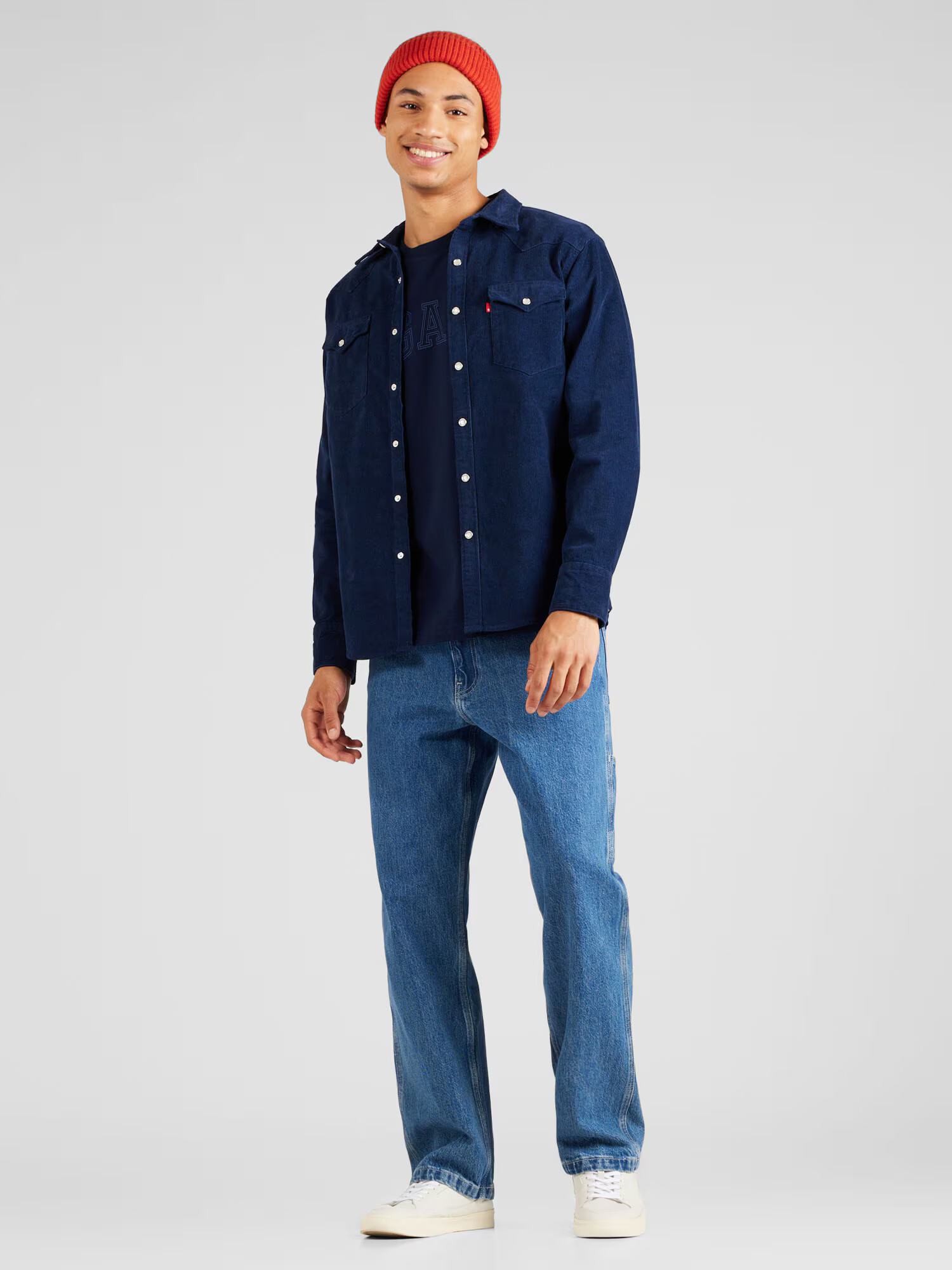 LEVI'S Cămașă 'BARSTOW' indigo - Pled.ro