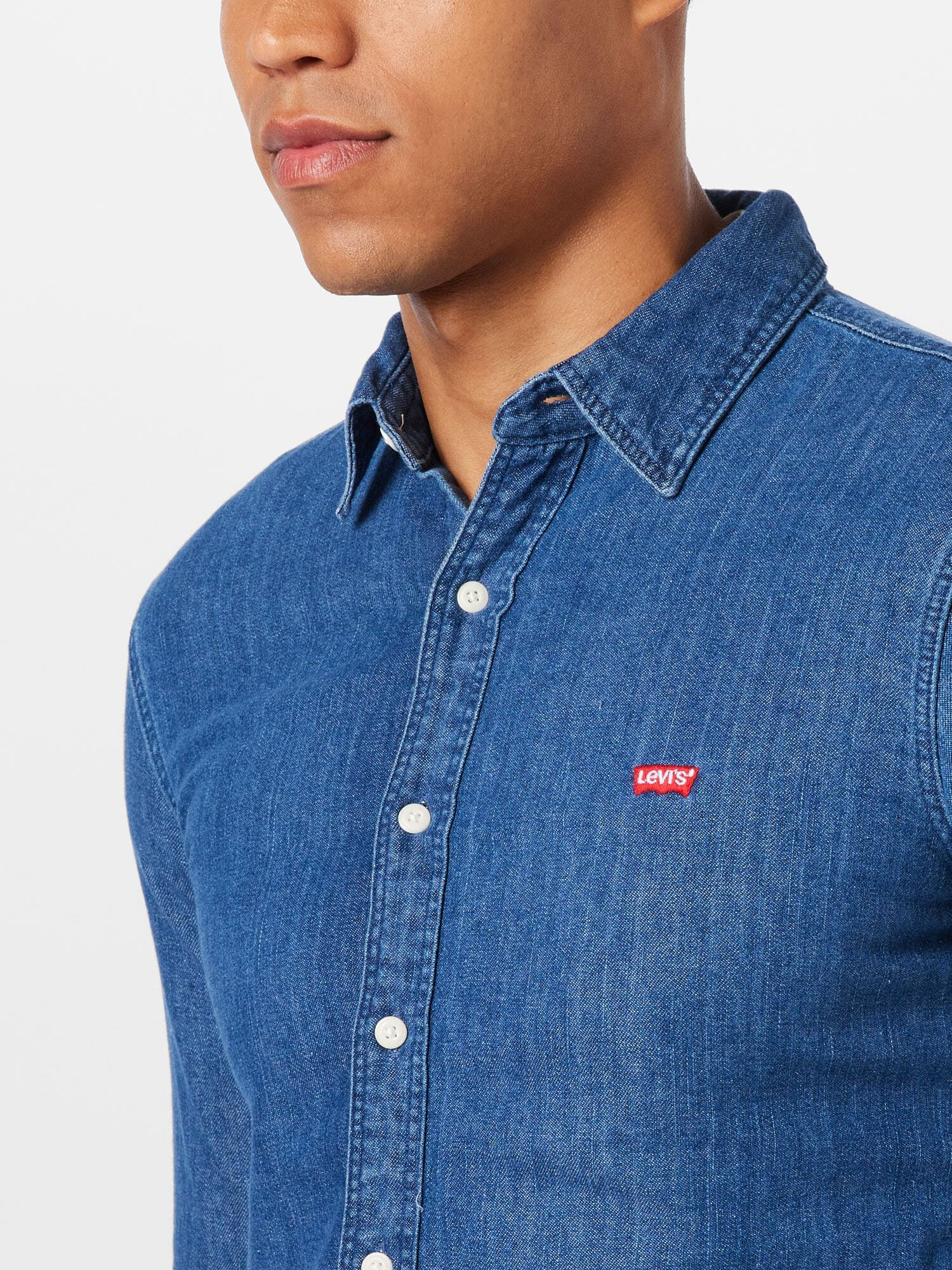 LEVI'S ® Cămașă 'Battery' albastru denim - Pled.ro