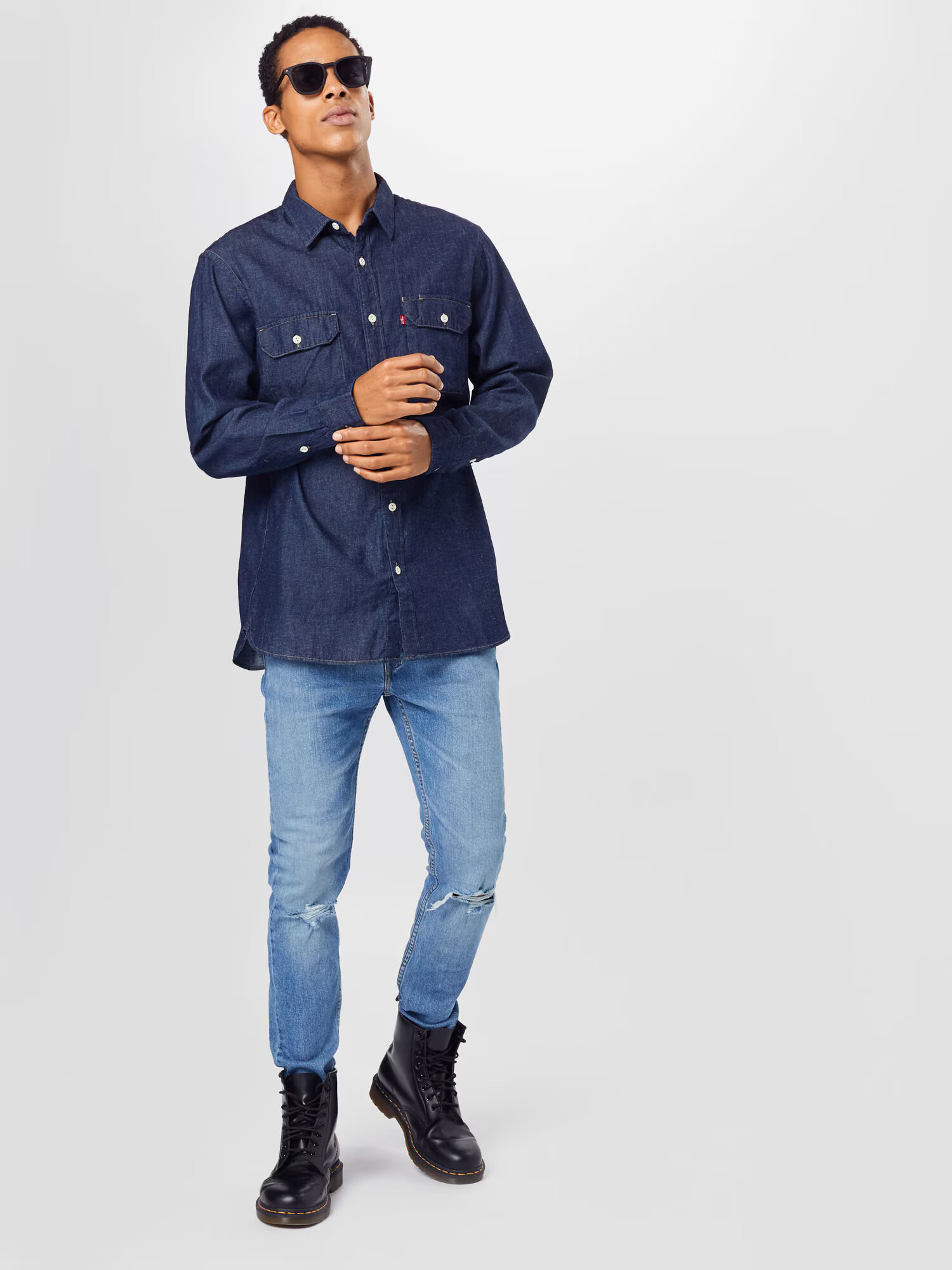 LEVI'S ® Cămașă 'JACKSON WORKER' bleumarin - Pled.ro