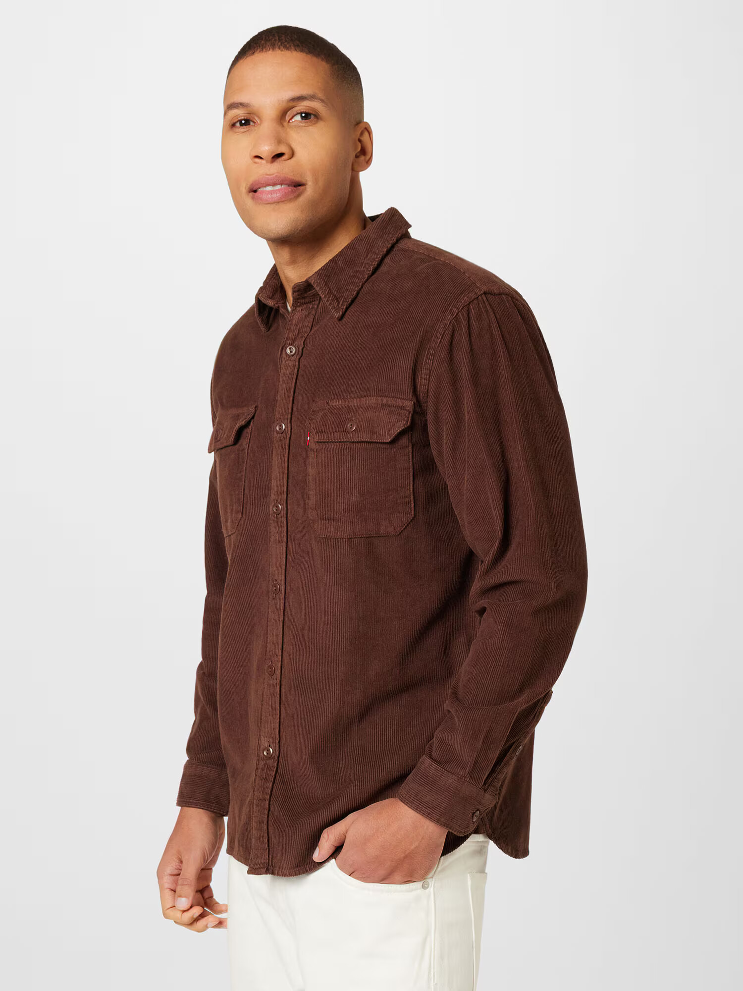 LEVI'S Cămașă 'JACKSON WORKER' maro - Pled.ro