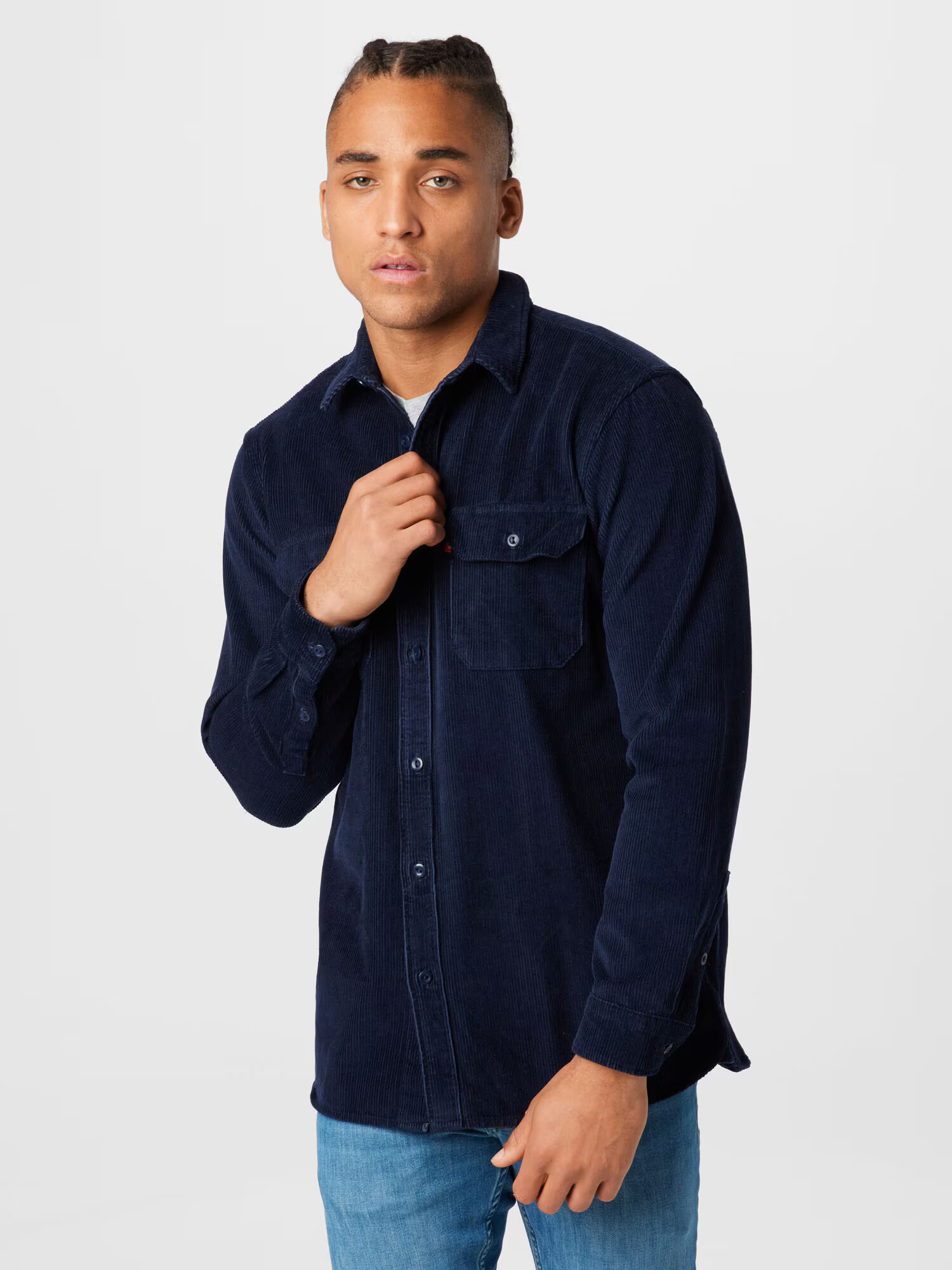 LEVI'S Cămașă 'JACKSONWORKER' bleumarin - Pled.ro