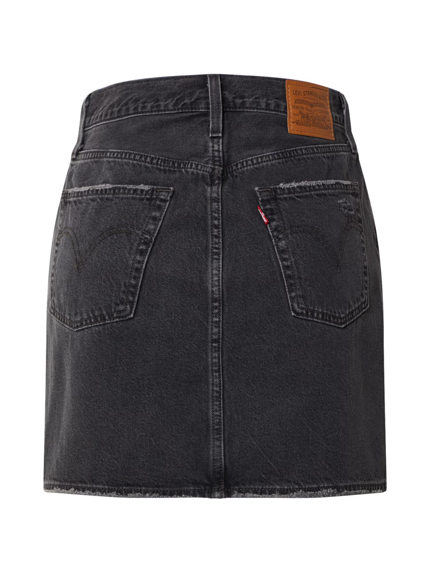 LEVI'S Fustă 'HR DECON ICONIC BF SKIRT BLACKS' negru denim - Pled.ro