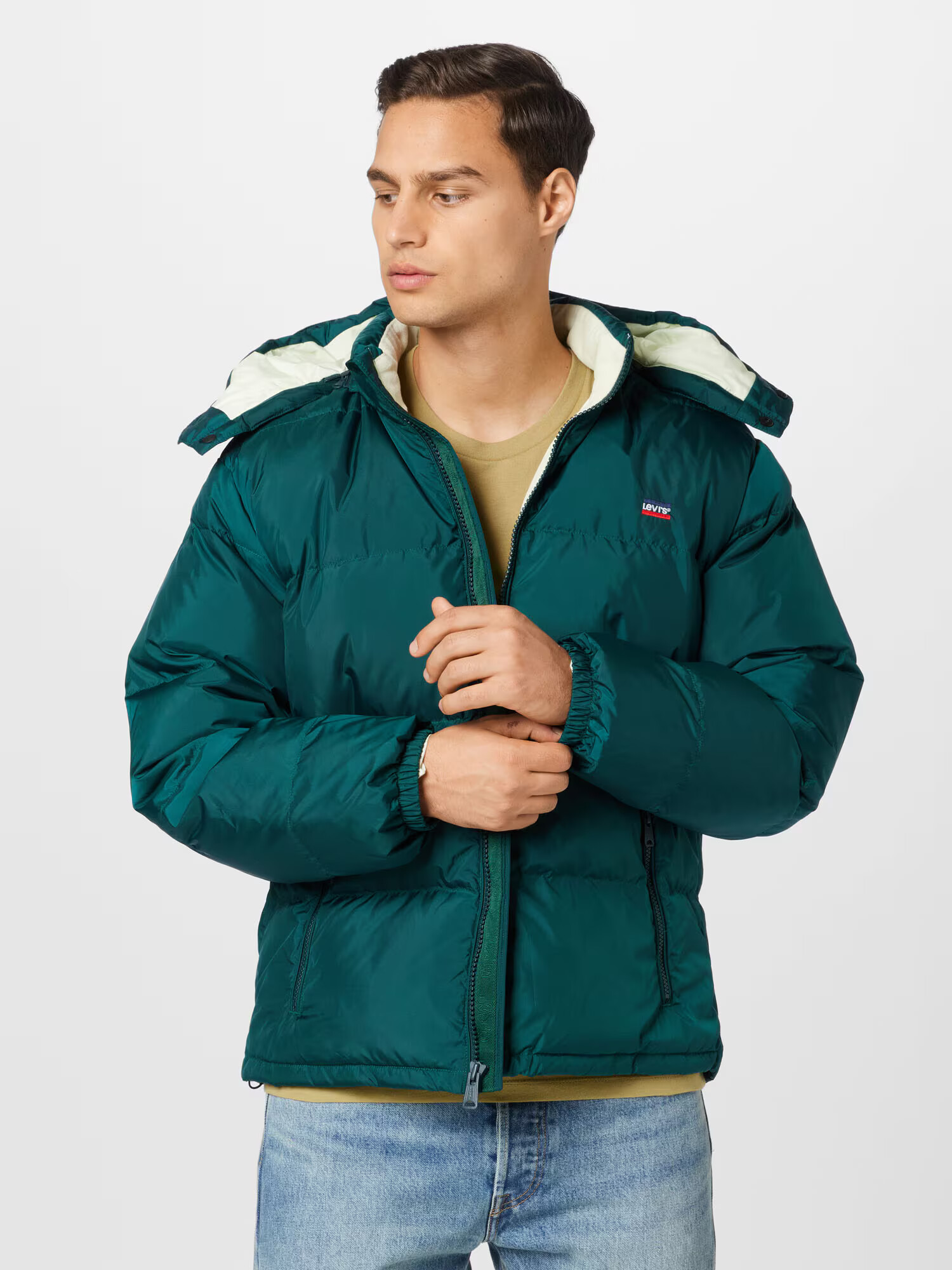 LEVI'S Geacă de iarnă 'Fillmore' verde smarald / verde deschis - Pled.ro