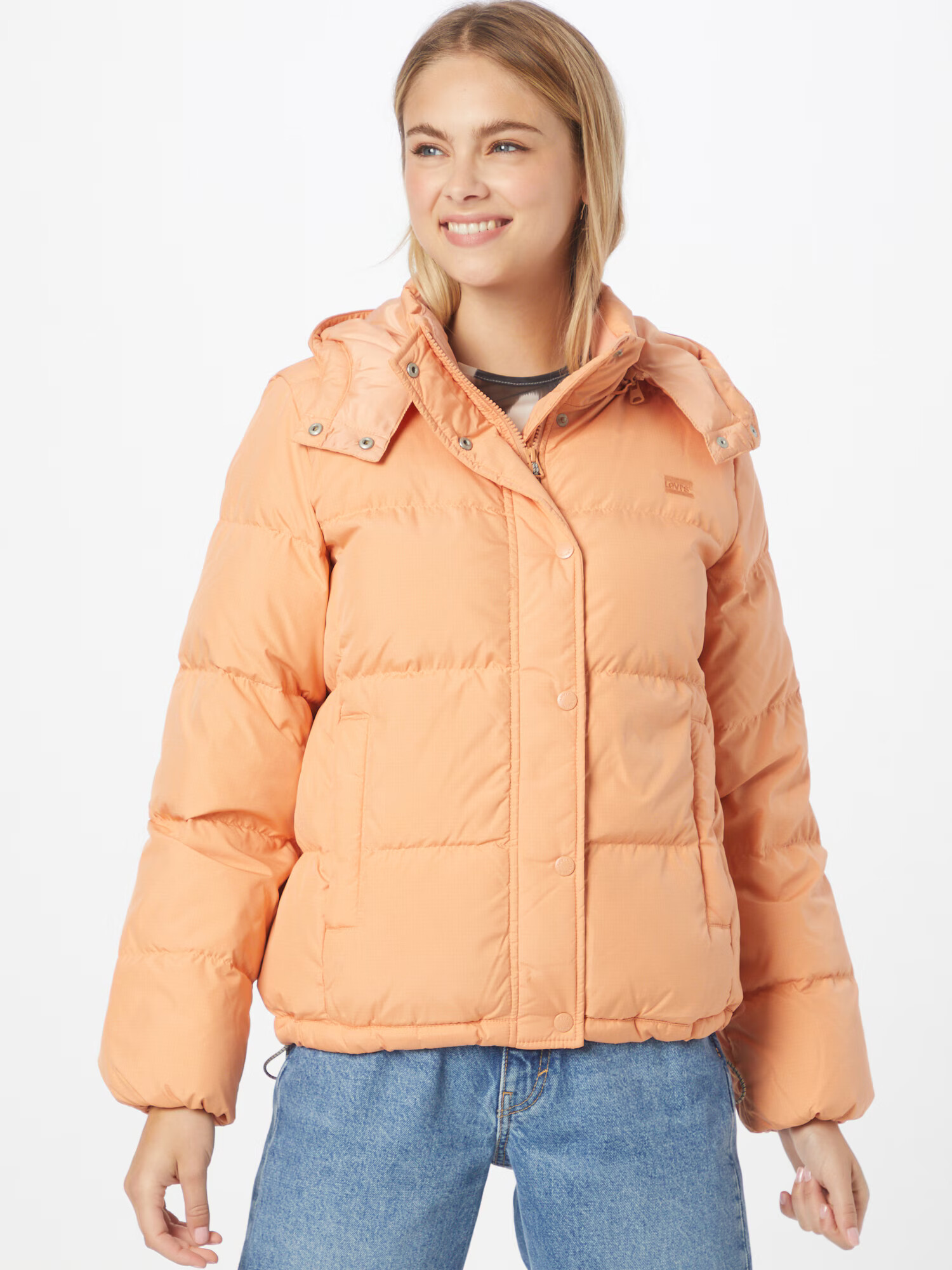 LEVI'S Geacă de iarnă 'QUINN SHORT DOWN PUFFER NEUTRALS' - Pled.ro