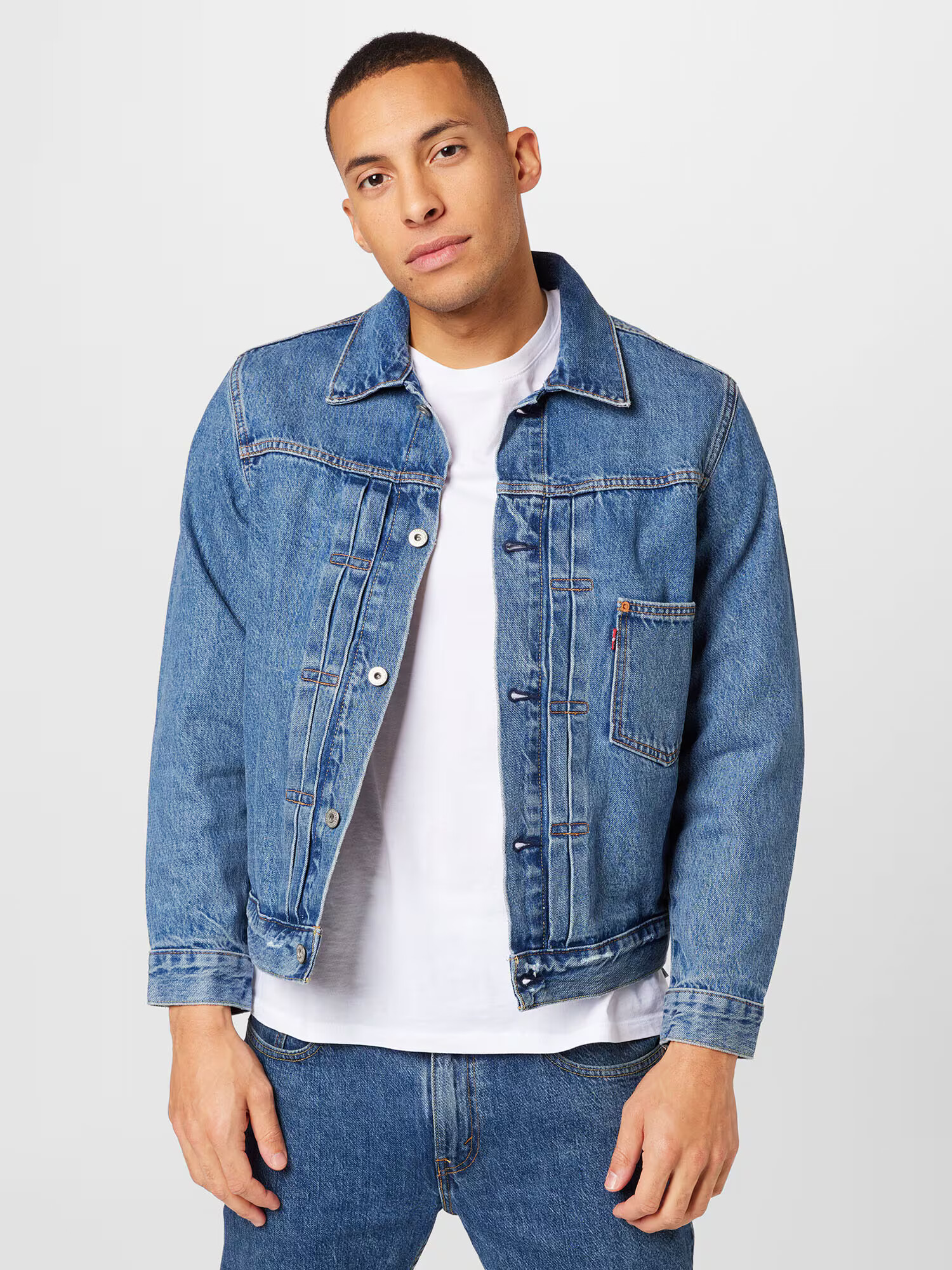 LEVI'S Geacă de primăvară-toamnă albastru denim - Pled.ro