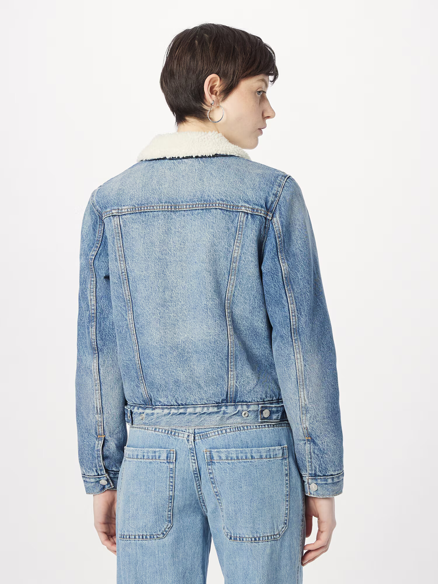 LEVI'S ® Geacă de primăvară-toamnă albastru denim - Pled.ro