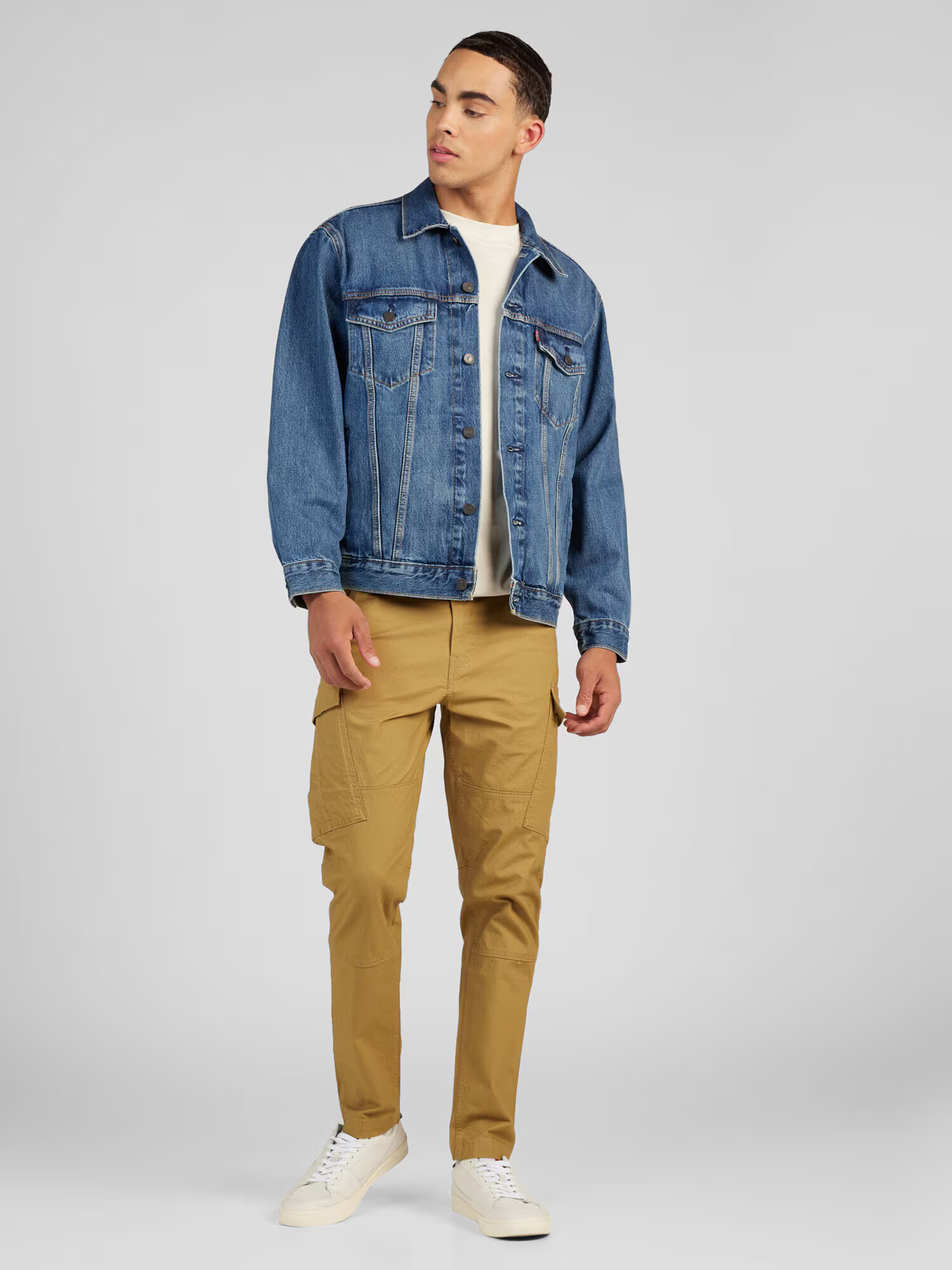 LEVI'S ® Geacă de primăvară-toamnă albastru denim - Pled.ro