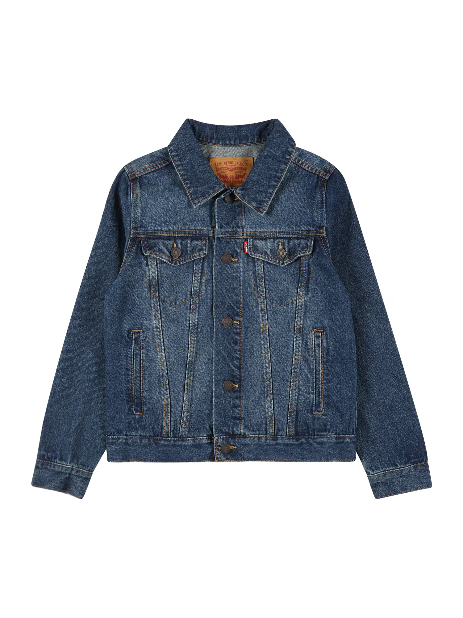 LEVI'S Geacă de primăvară-toamnă albastru denim - Pled.ro