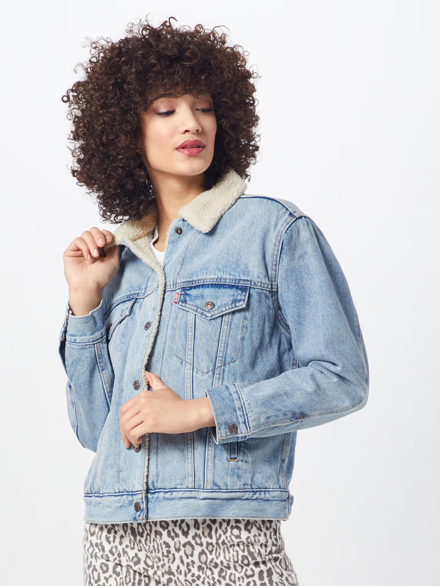 LEVI'S Geacă de primăvară-toamnă albastru denim - Pled.ro