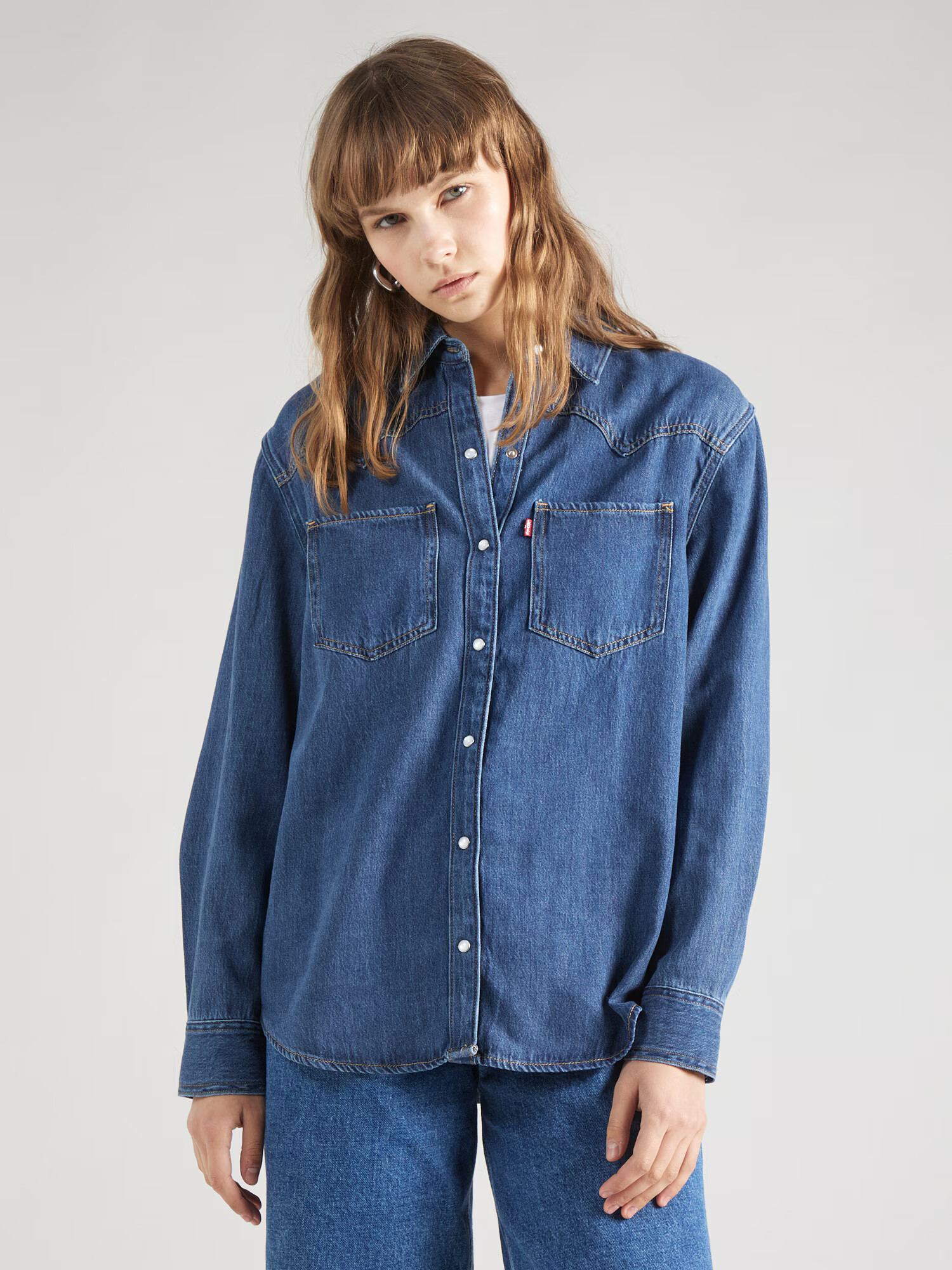 LEVI'S ® Bluză 'TEODORA' albastru denim - Pled.ro