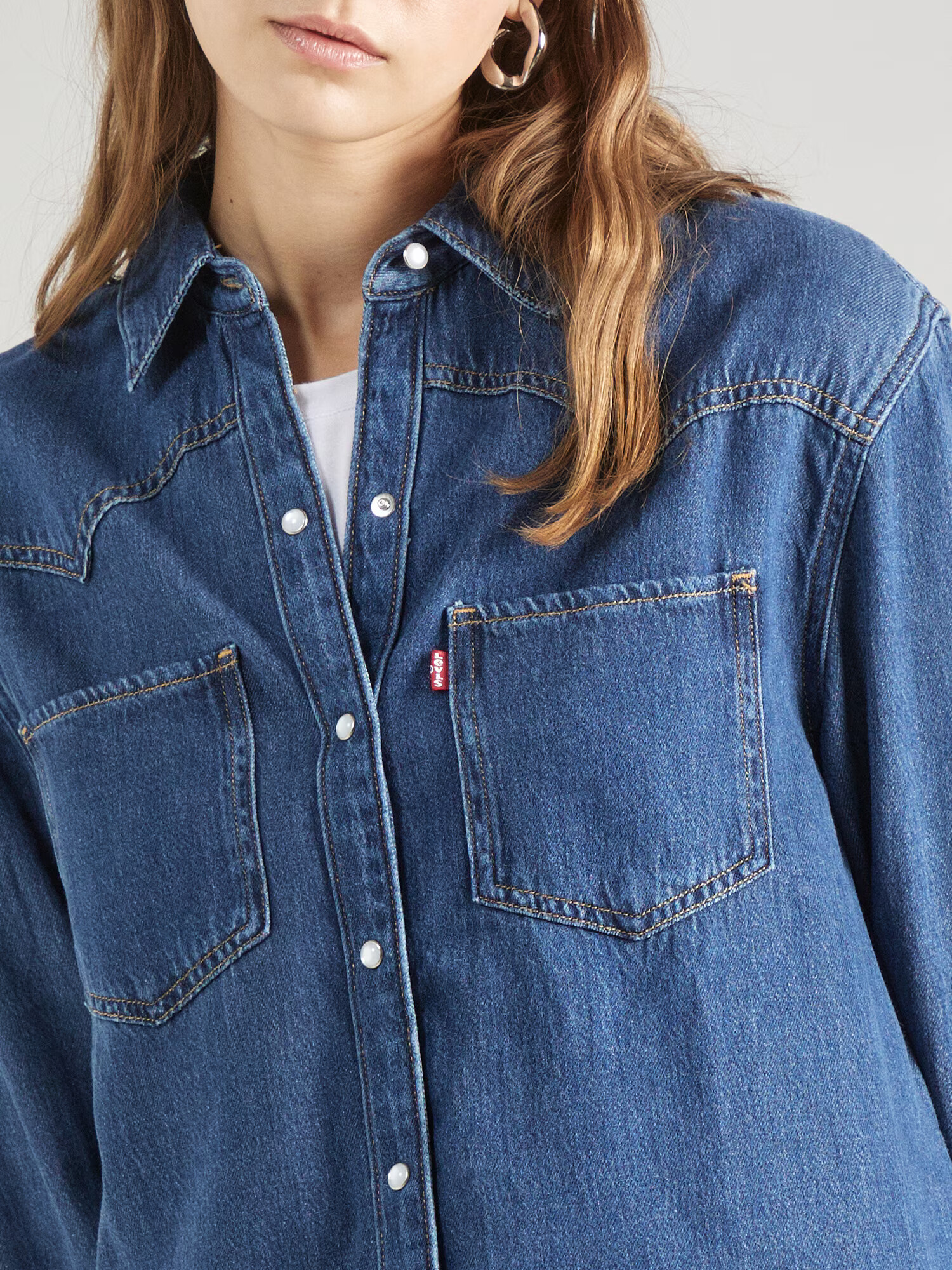 LEVI'S ® Bluză 'TEODORA' albastru denim - Pled.ro