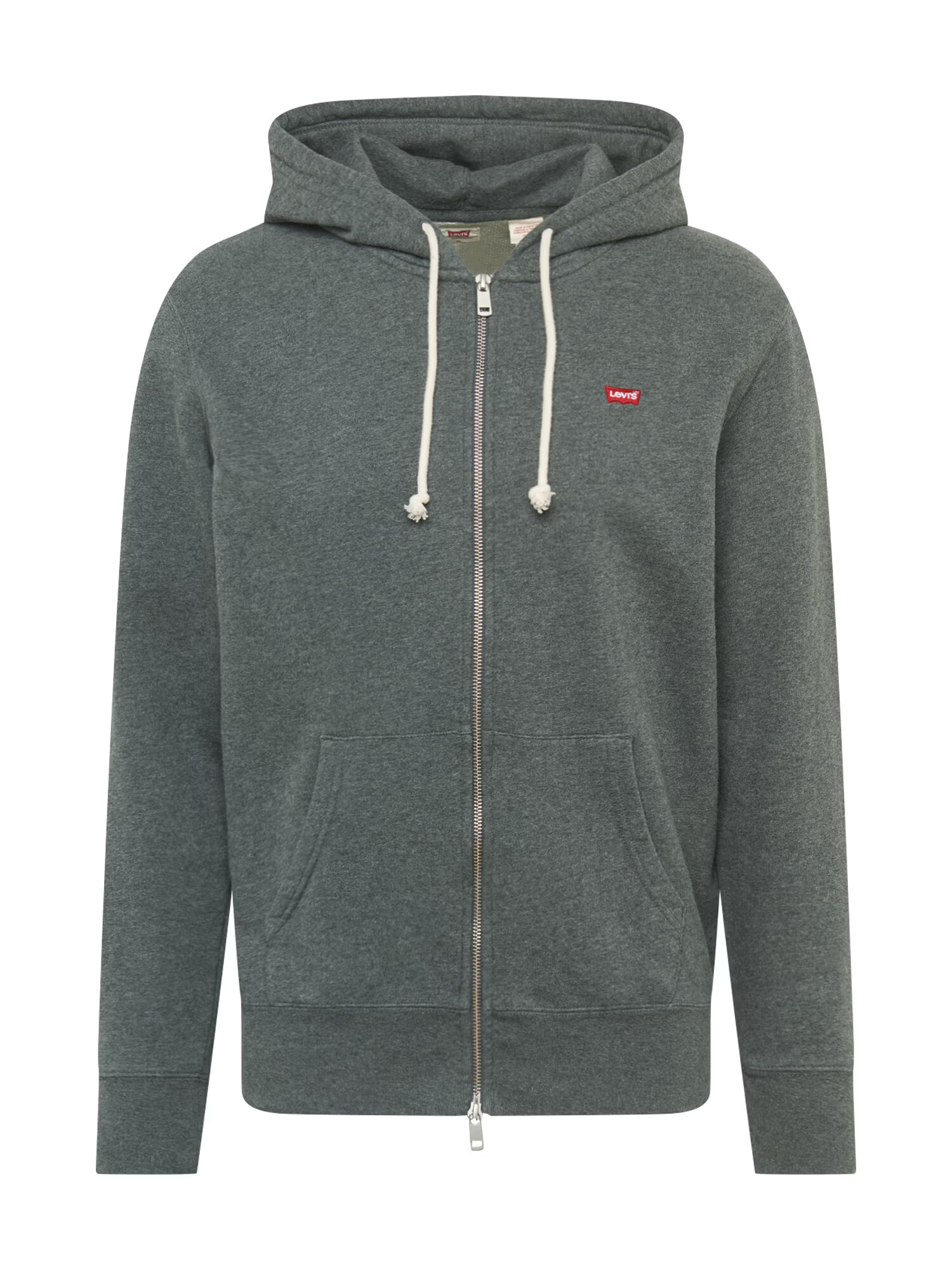 LEVI'S ® Hanorac 'NEW ORIGINAL ZIP UP GREYS' gri fumuriu - Pled.ro