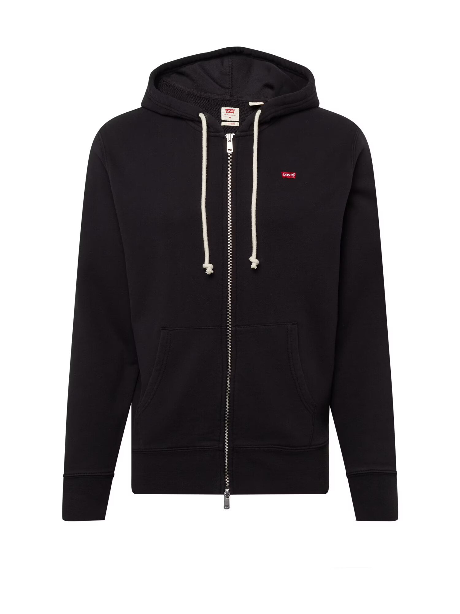 LEVI'S ® Hanorac 'NEW ORIGINAL ZIP UP BLACKS' negru - Pled.ro