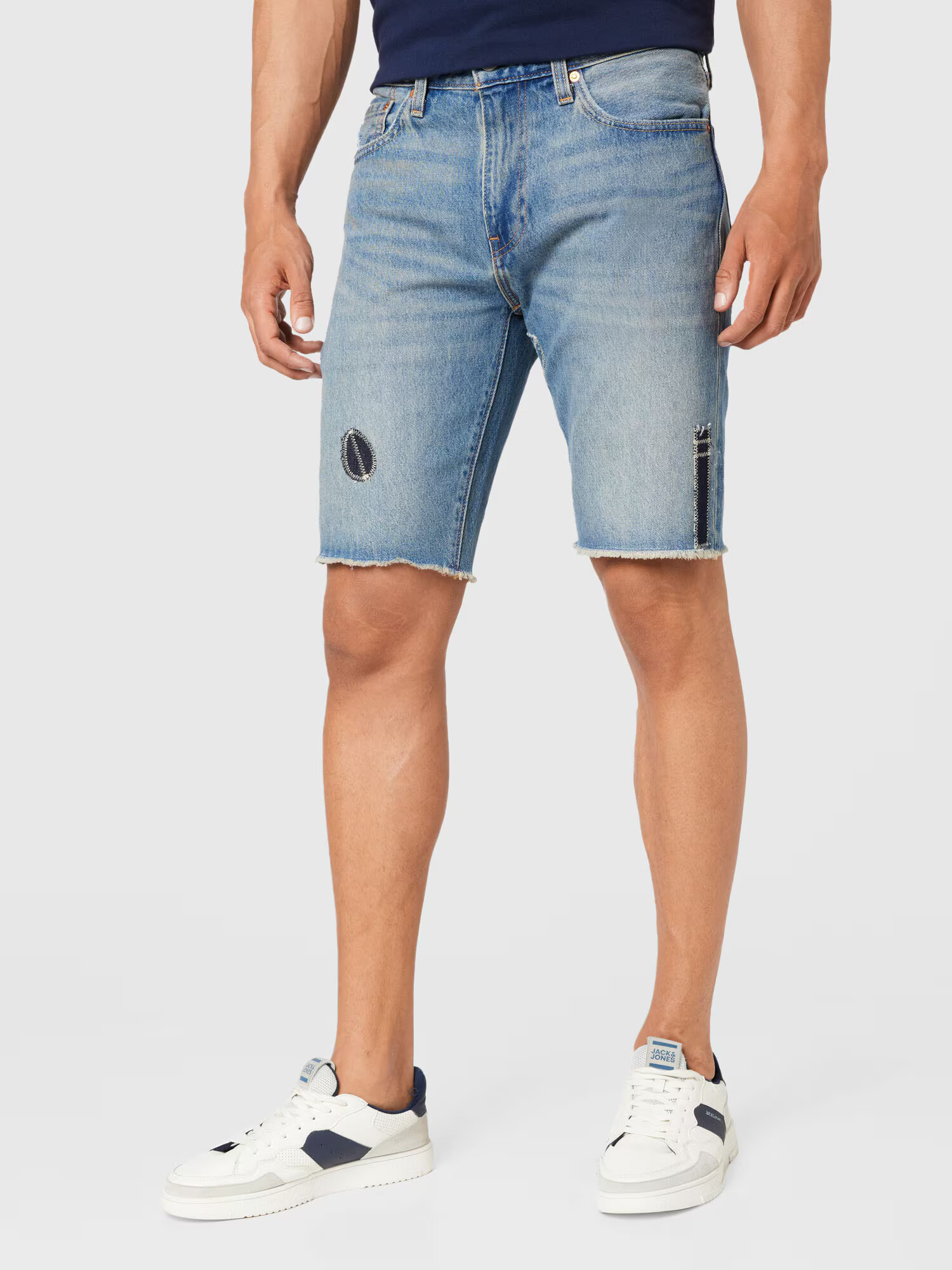 LEVI'S Jeans '405 STANDARD SHORT MED INDIGO - WORN IN' albastru denim - Pled.ro