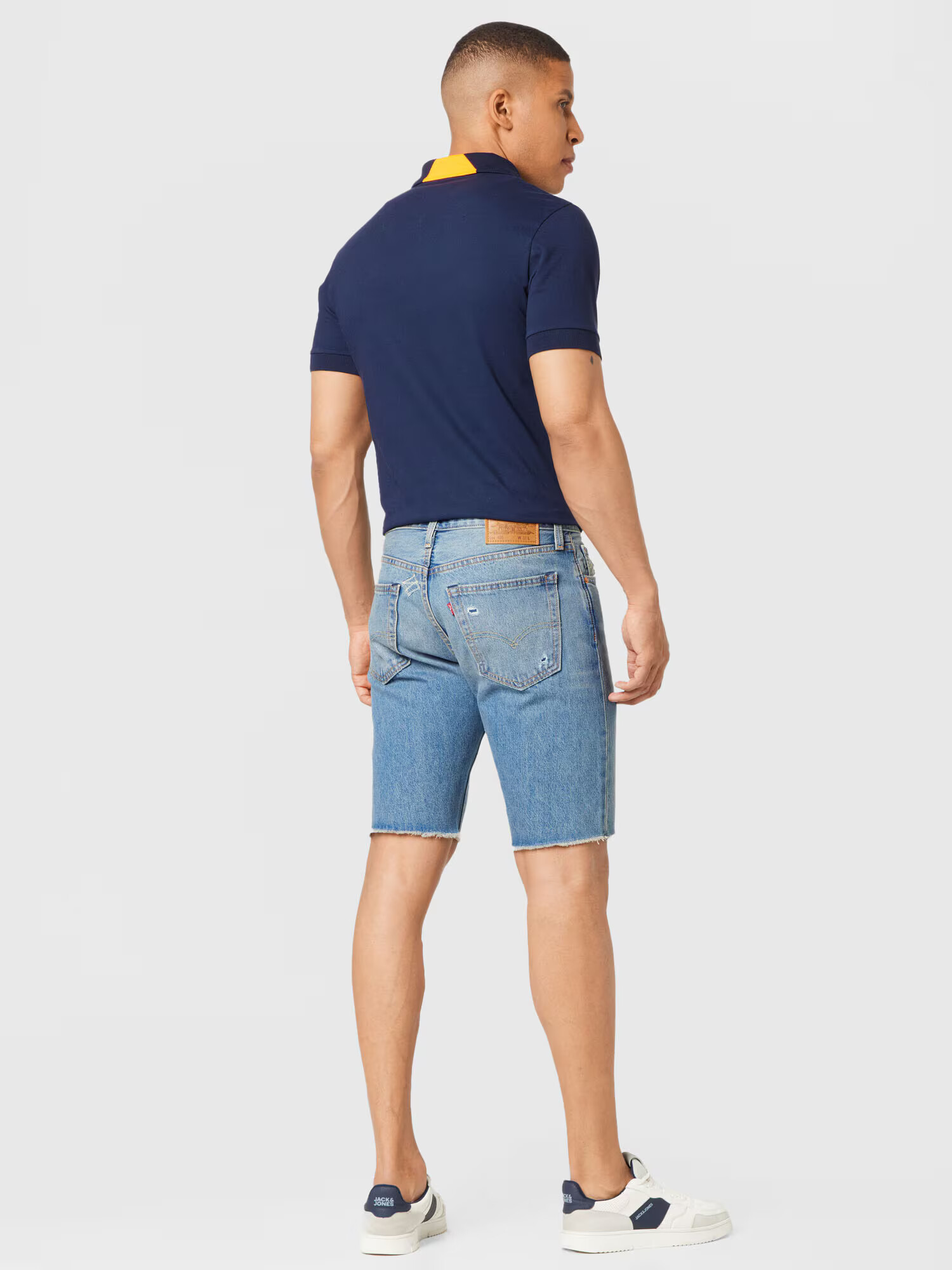 LEVI'S Jeans '405 STANDARD SHORT MED INDIGO - WORN IN' albastru denim - Pled.ro