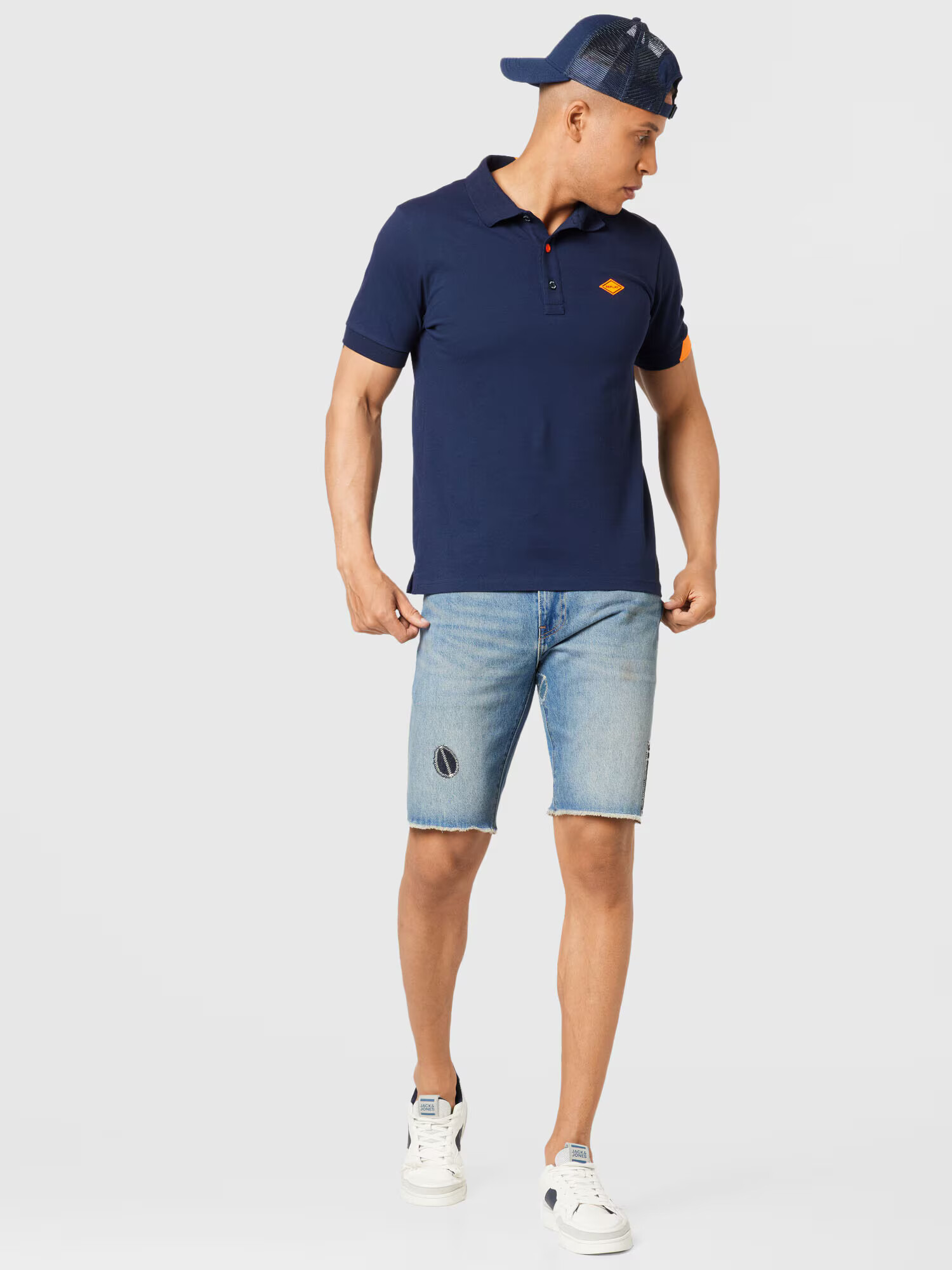 LEVI'S Jeans '405 STANDARD SHORT MED INDIGO - WORN IN' albastru denim - Pled.ro