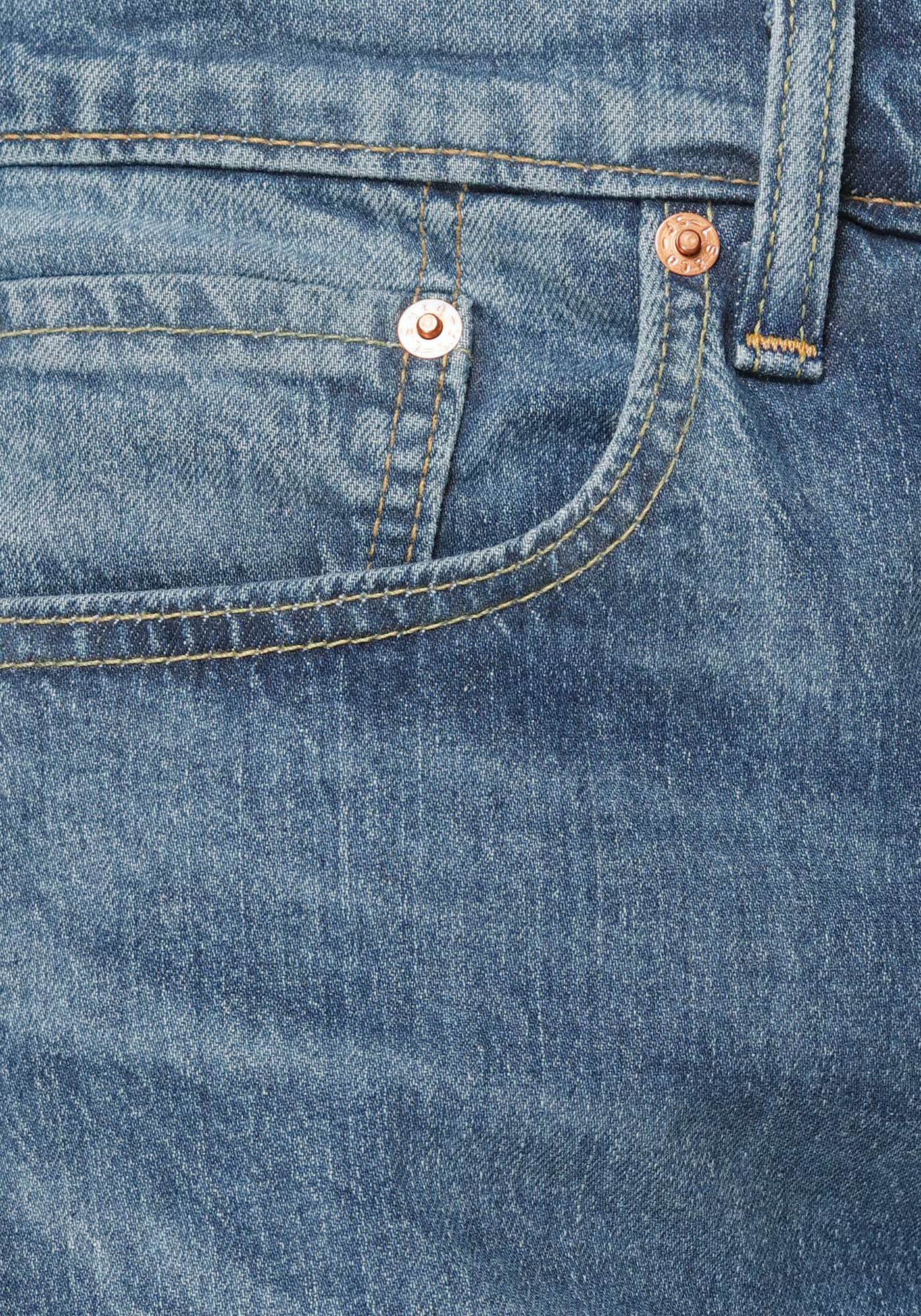 LEVI'S Jeans '405 STANDARD SHORT MED INDIGO - WORN IN' albastru denim / roșu / alb - Pled.ro