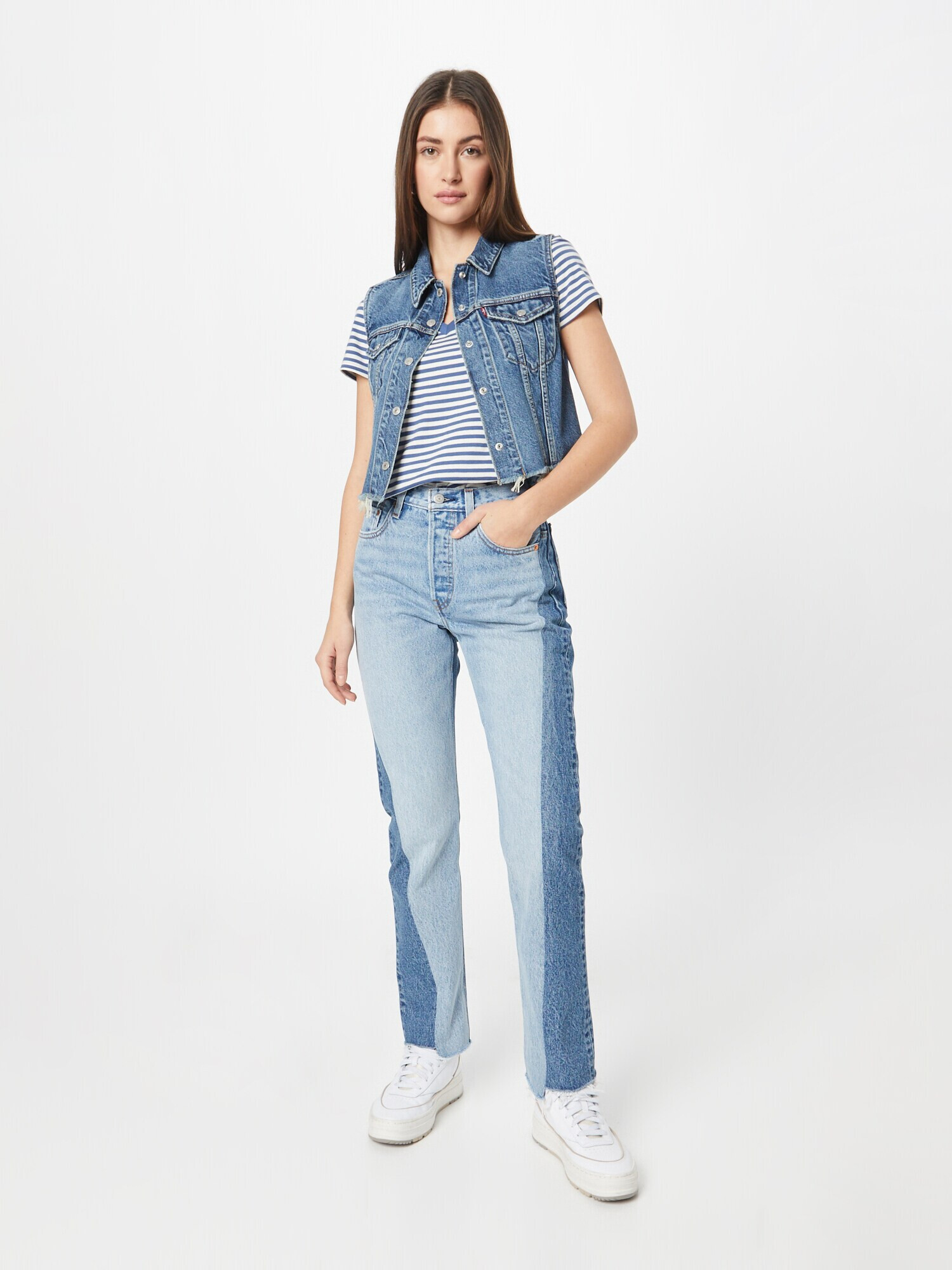 LEVI'S Jeans '501®' albastru denim / albastru deschis - Pled.ro