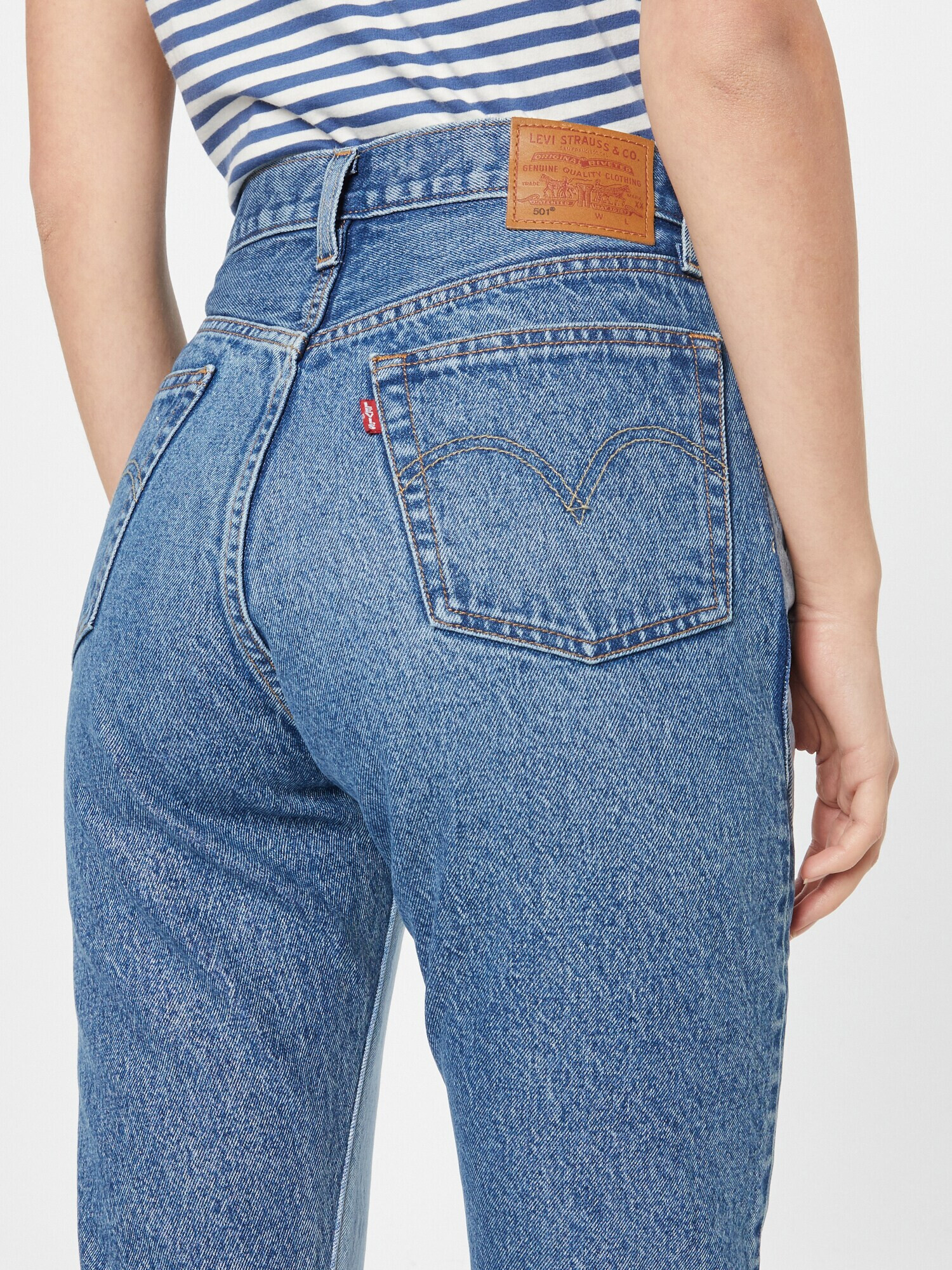 LEVI'S Jeans '501®' albastru denim / albastru deschis - Pled.ro