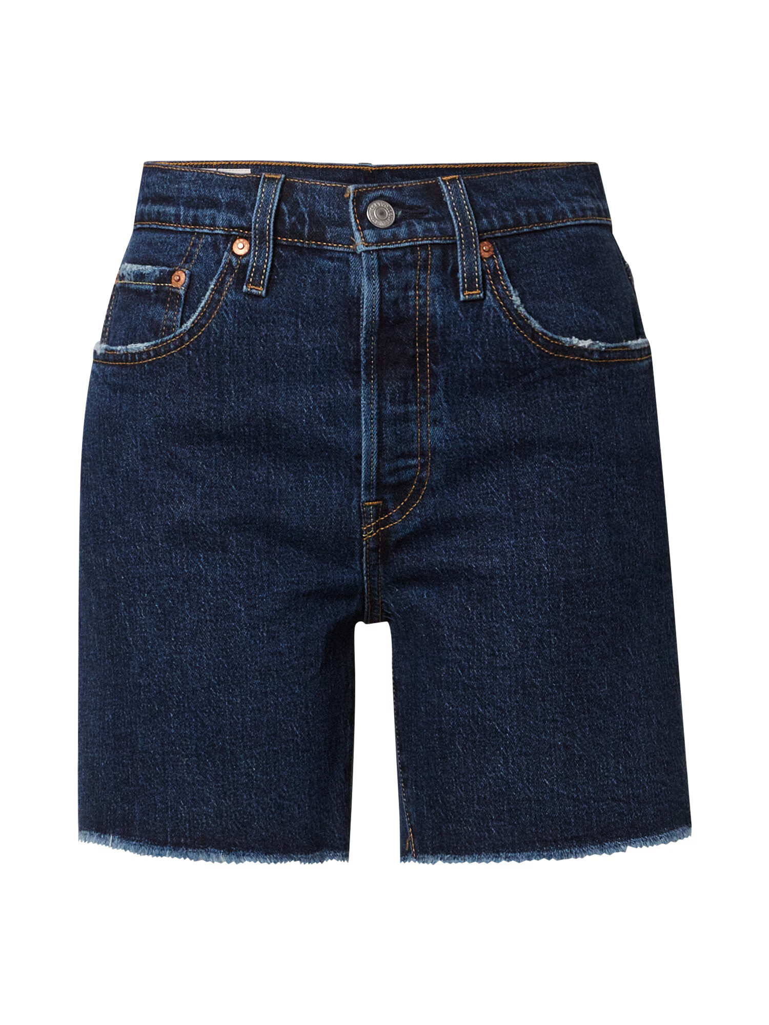 LEVI'S Jeans '501 MID THIGH SHORT' albastru denim - Pled.ro