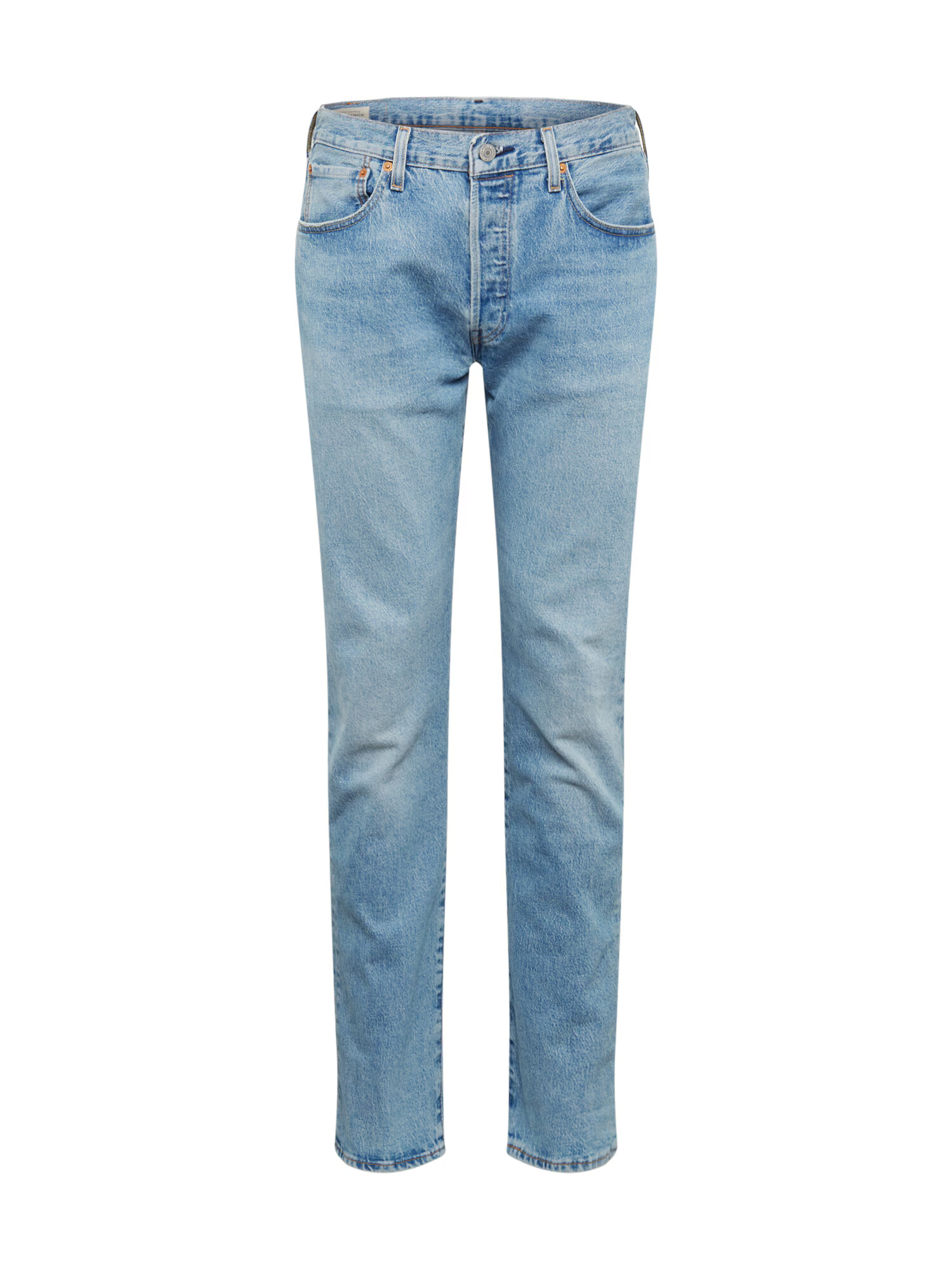 LEVI'S ® Jeans '501® LEVIS®ORIGINAL FIT MED INDIGO - FLAT FINISH' albastru denim - Pled.ro