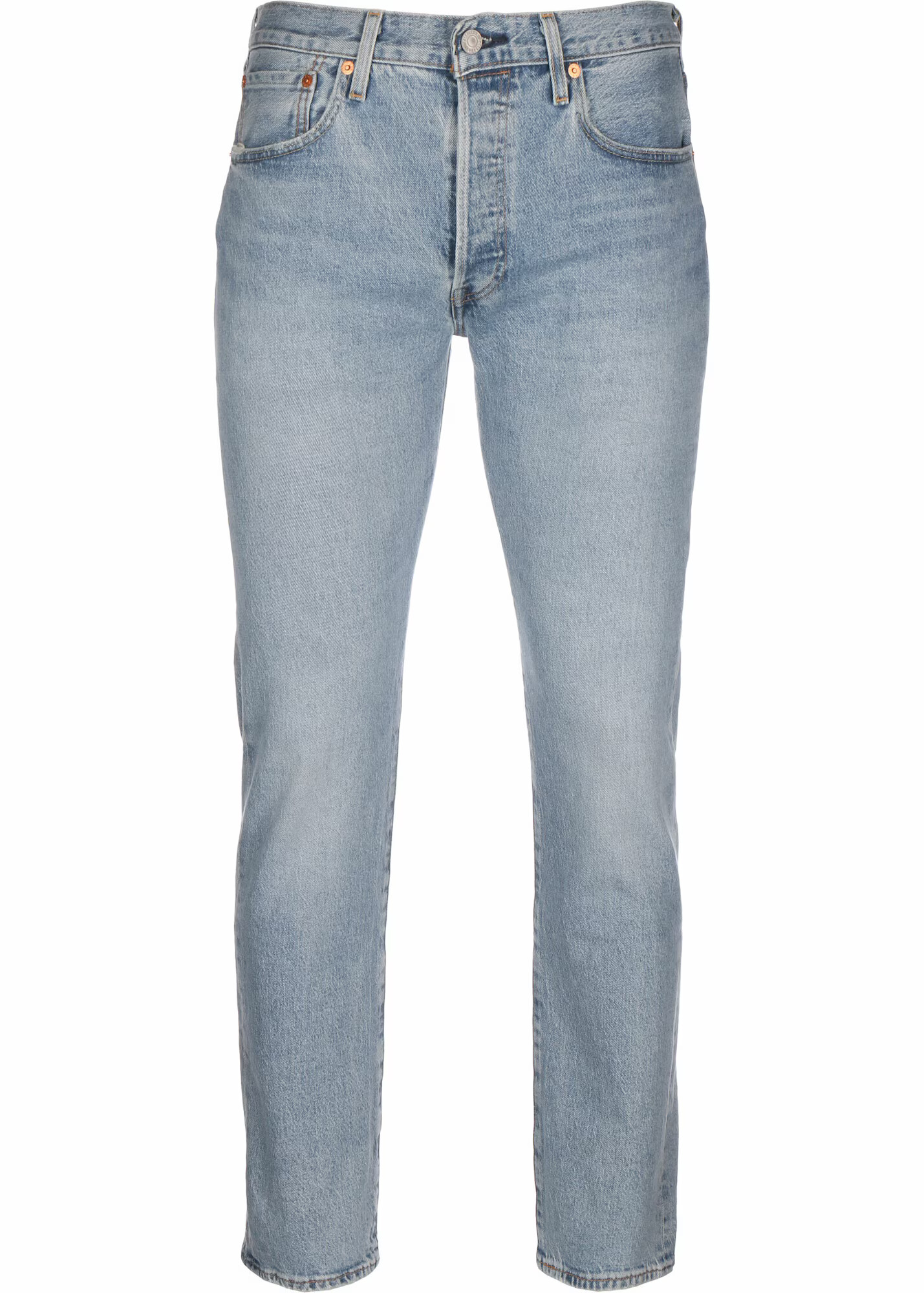 LEVI'S ® Jeans '501® LEVIS®ORIGINAL FIT MED INDIGO - FLAT FINISH' albastru denim - Pled.ro