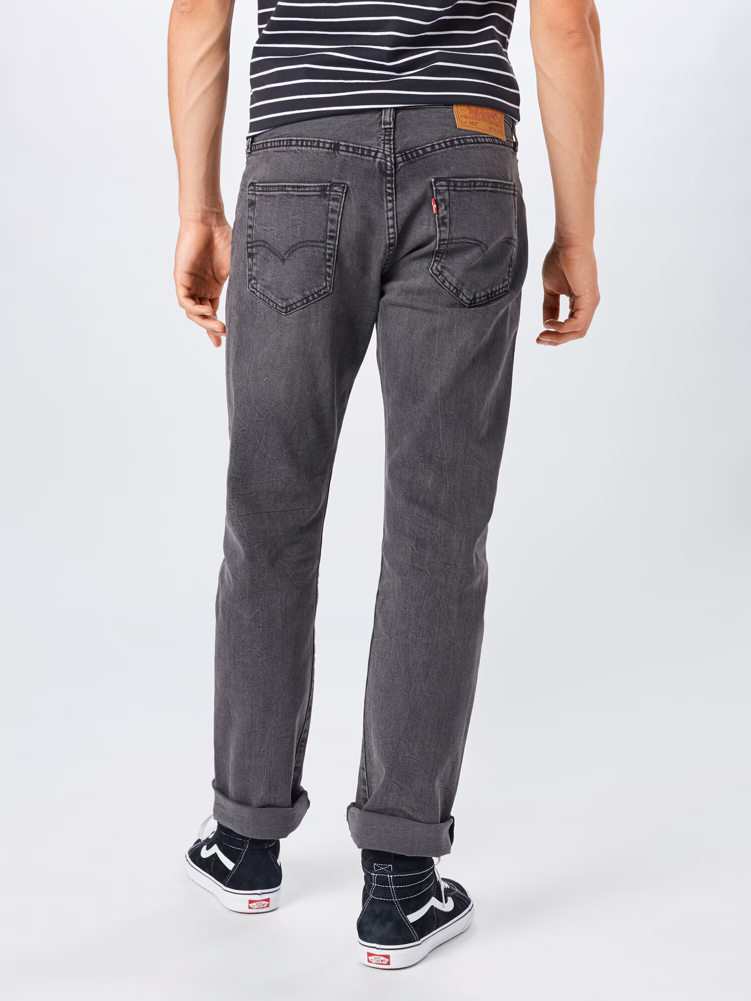 LEVI'S Jeans '501® LEVIS®ORIGINAL FIT GREYS' gri amestecat - Pled.ro