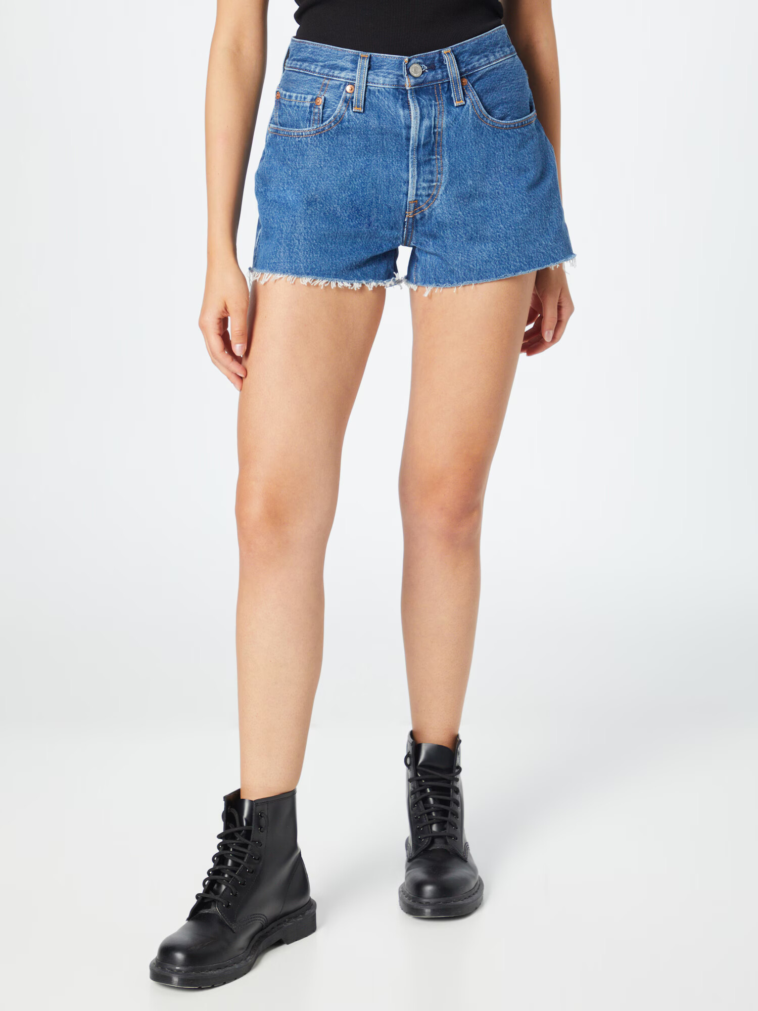 LEVI'S ® Jeans '501 Original Short' albastru - Pled.ro