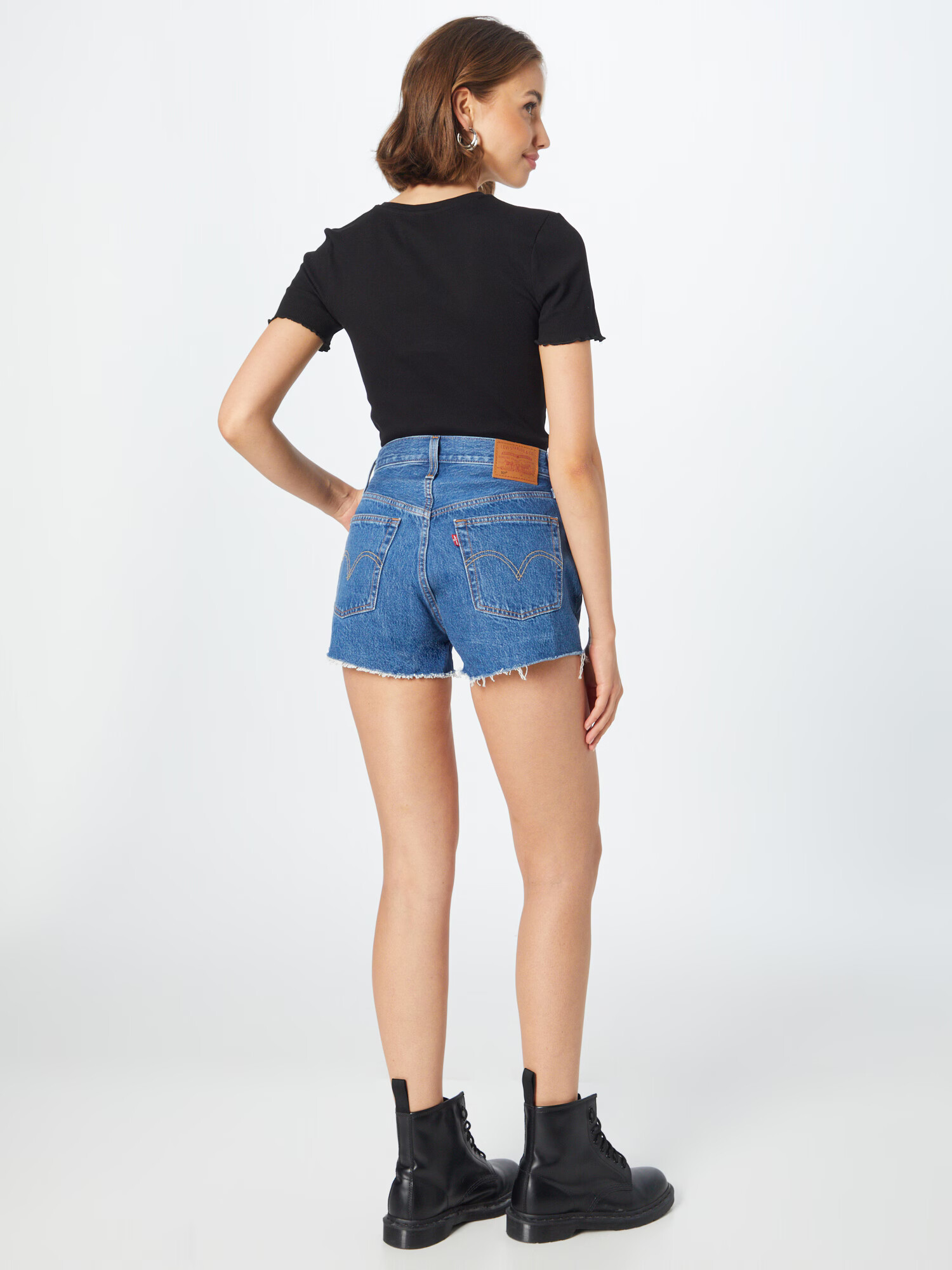 LEVI'S ® Jeans '501 Original Short' albastru - Pled.ro